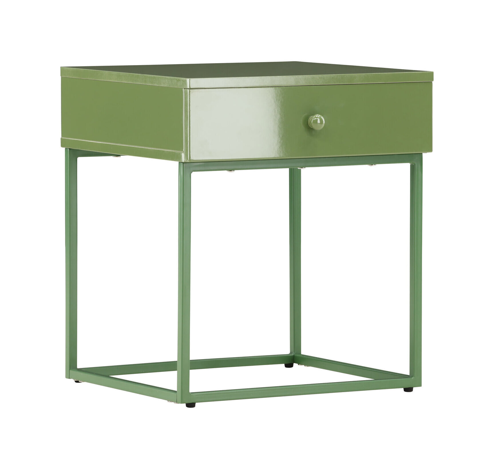 Nohr Nachtkastje 'Shaune' Met 1 lade, kleur Groen