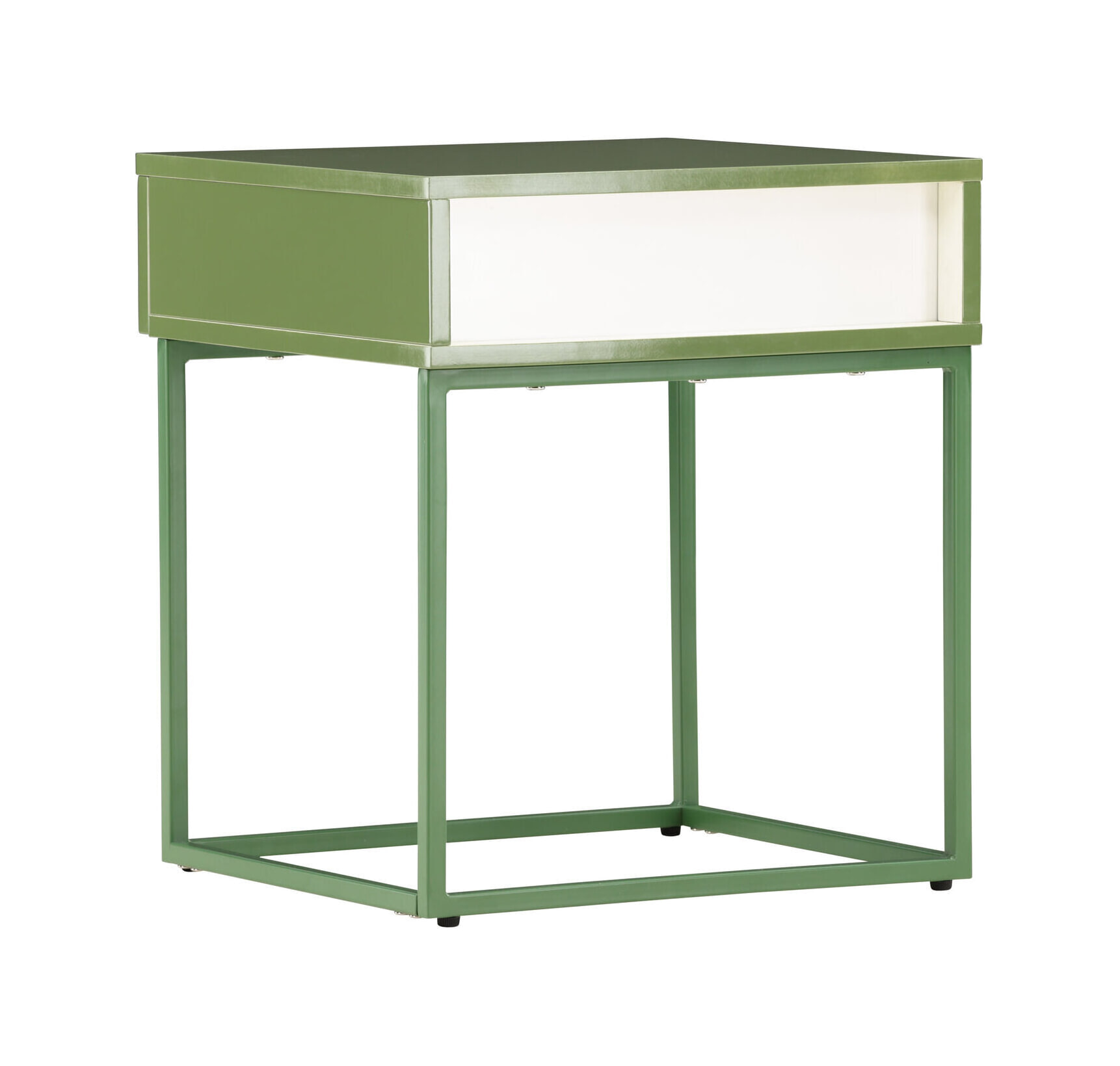 Nohr Nachtkastje 'Shaune' Met 1 lade, kleur Groen