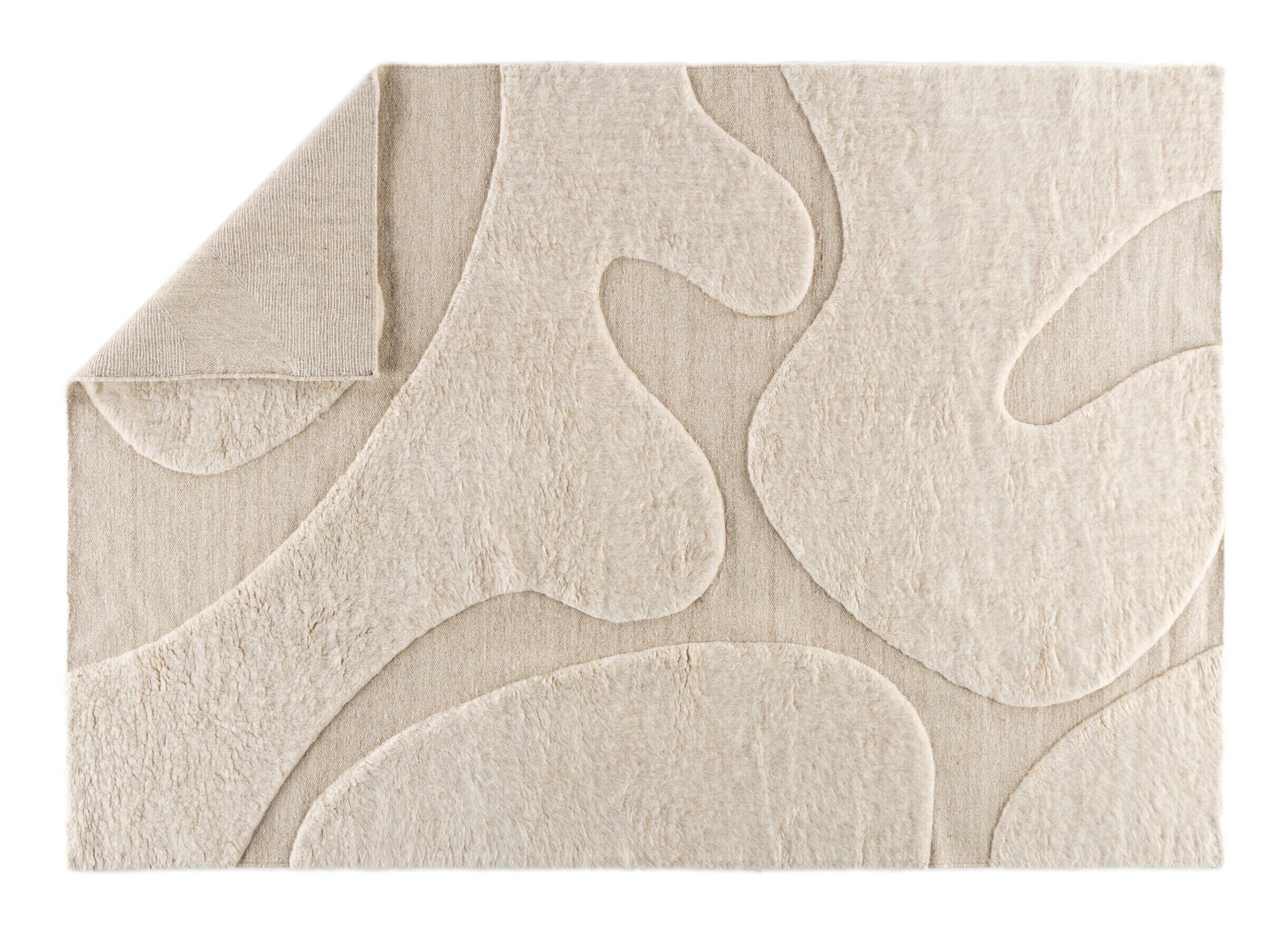 Nohr Vloerkleed 'Amarily' 200 x 290cm, kleur Beige