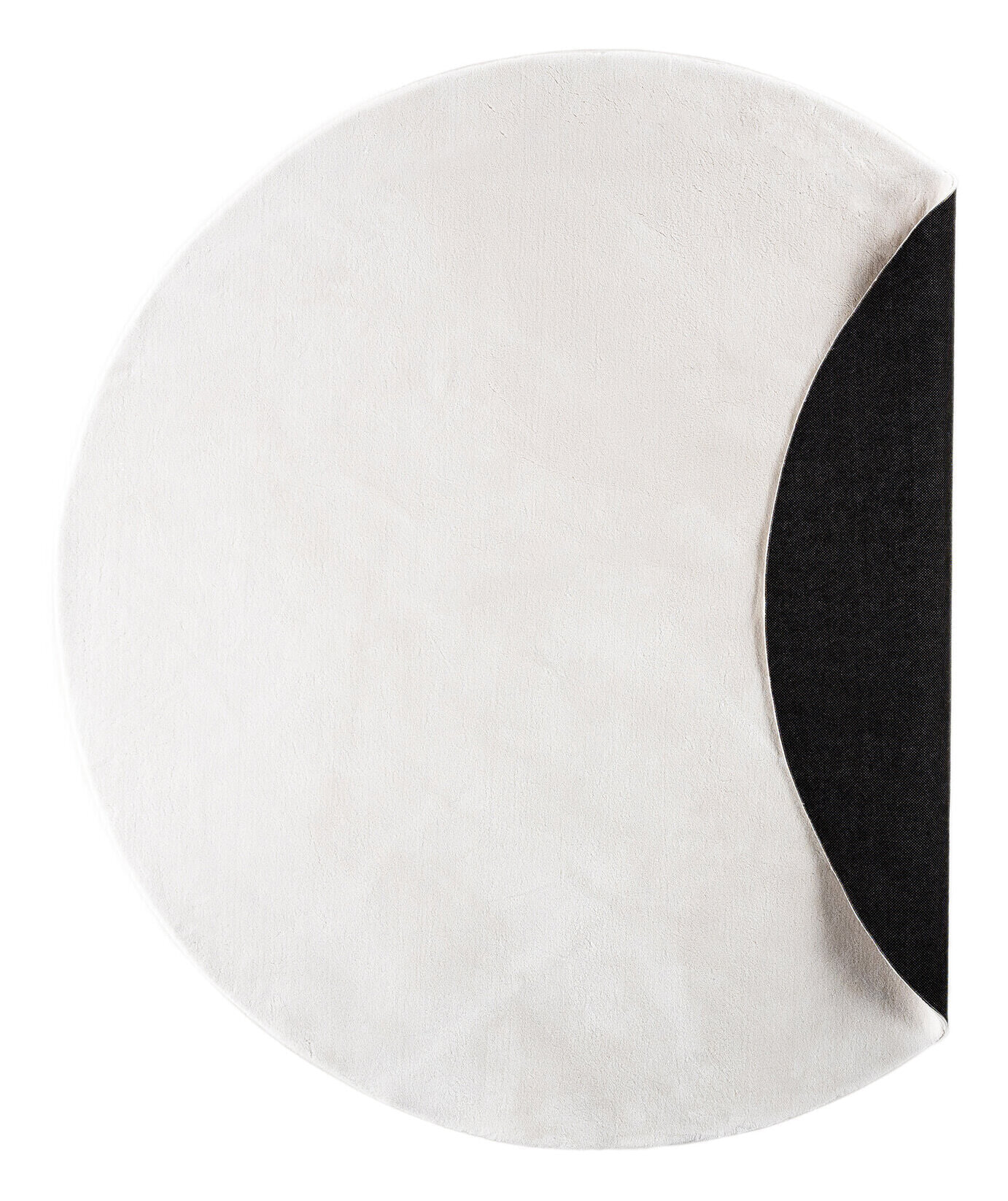 Nohr Rond Vloerkleed 'Shimika' 200cm, kleur Wit