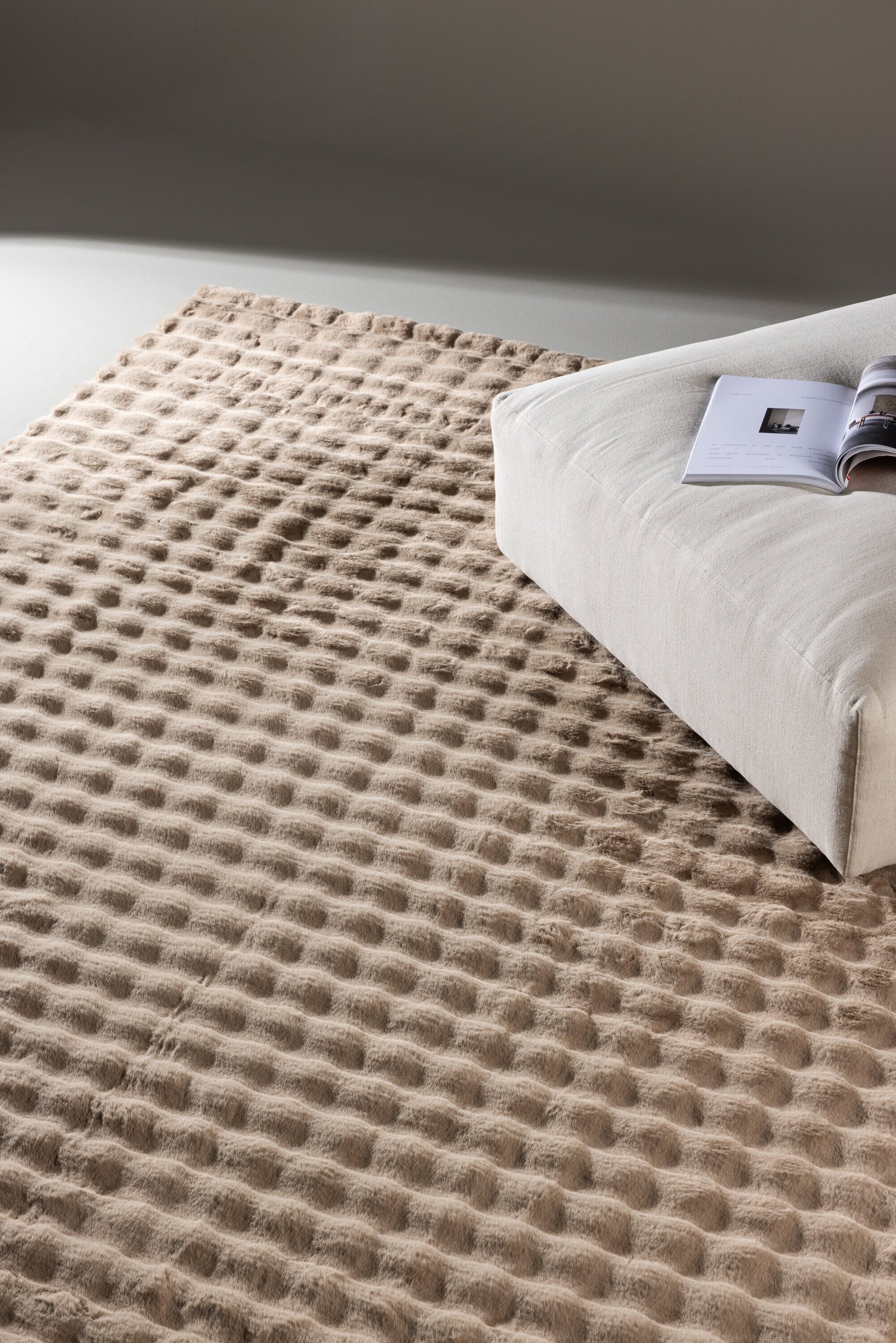Nohr Vloerkleed 'Dandra' 200 x 290cm, kleur Beige