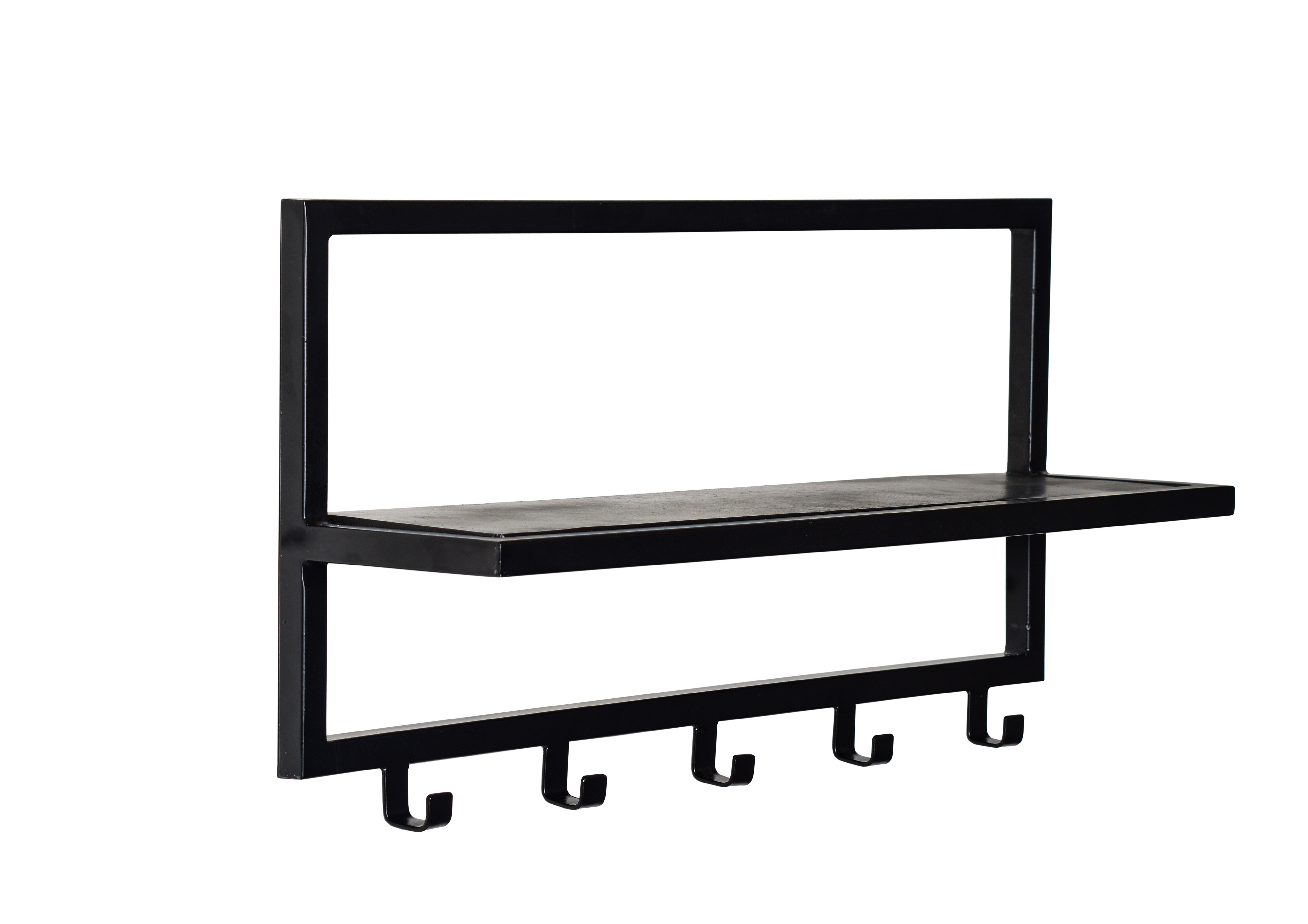 Brix Kapstok 'Bono' Mangohout, kleur Zwart