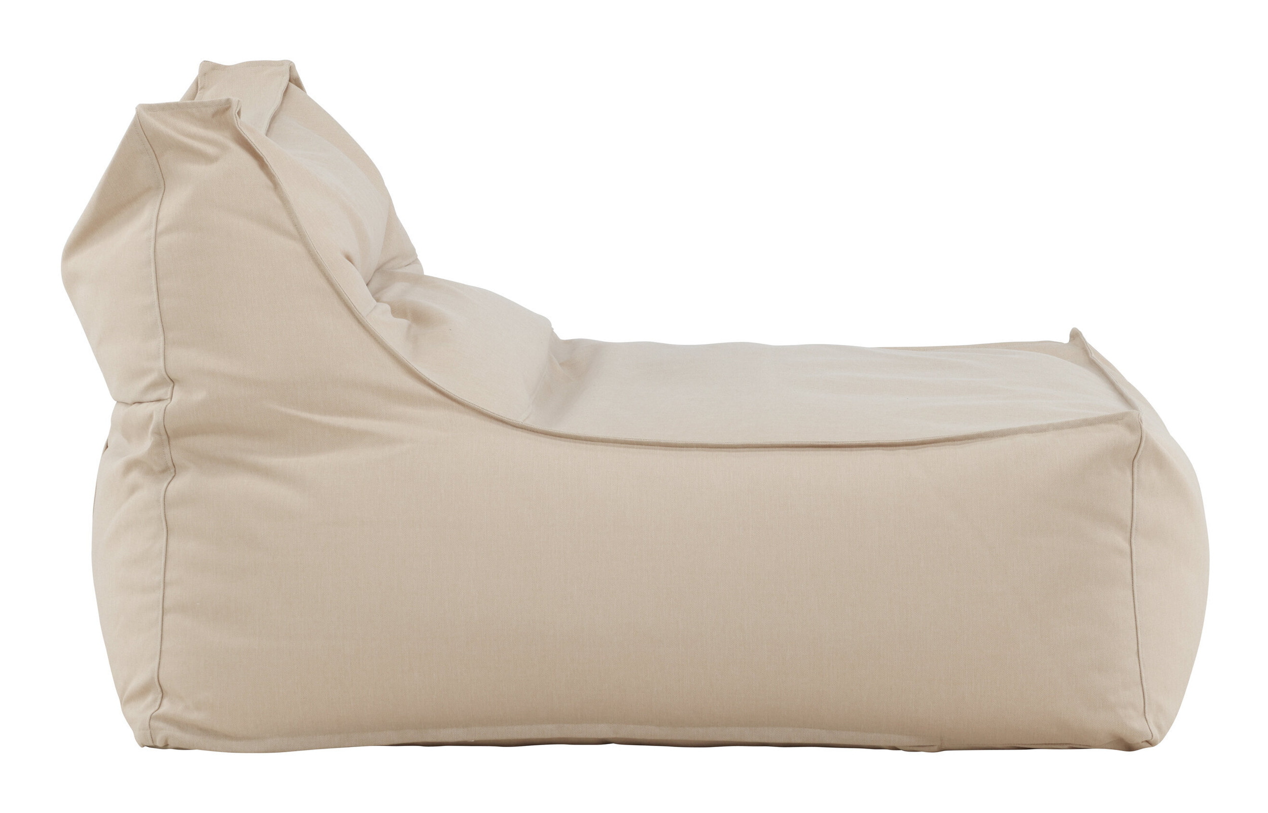 Nohr Outdoor Loungestoel / Zitzak 'Carlson' Olefin, kleur Beige