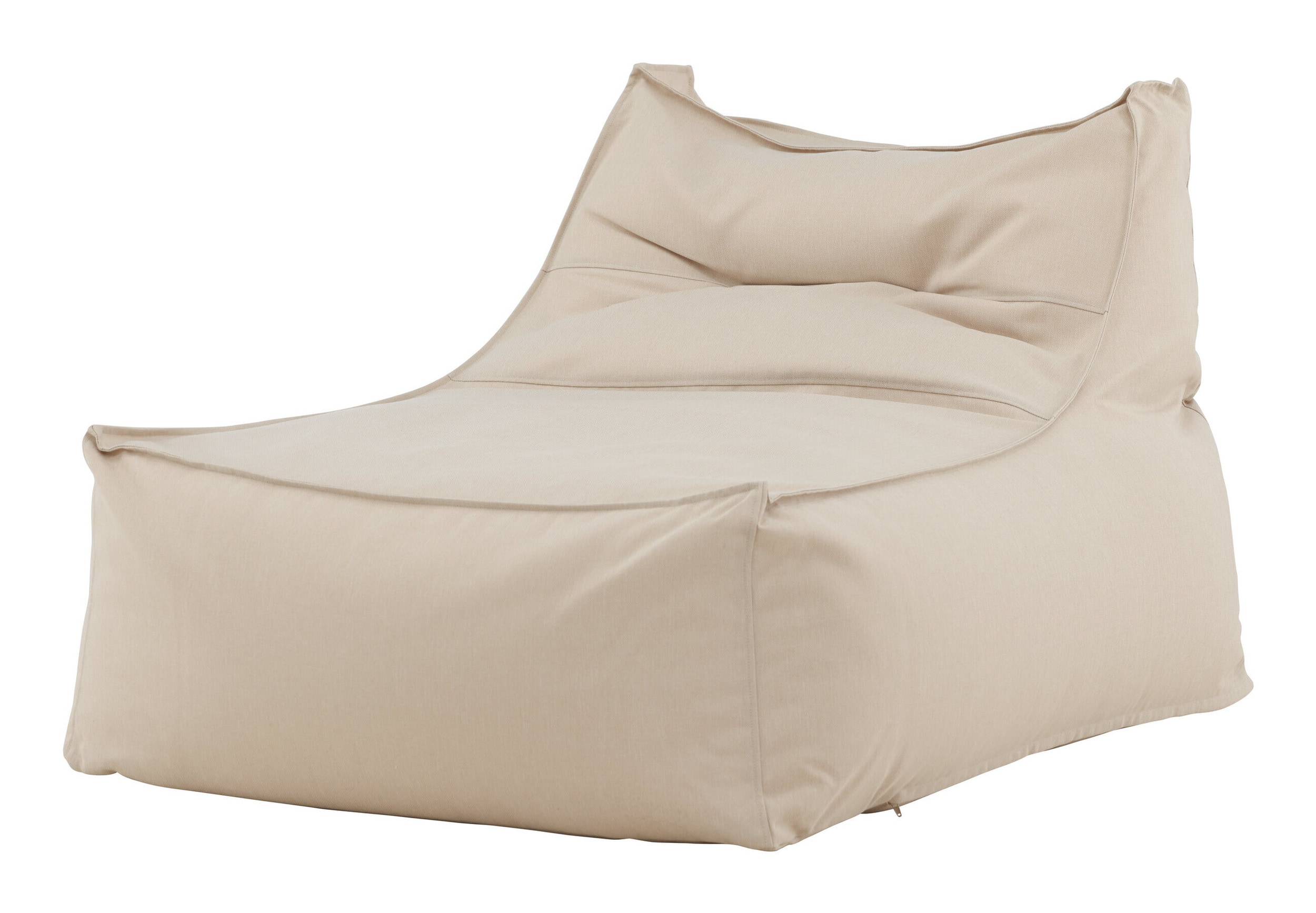 Nohr Outdoor Loungestoel / Zitzak 'Carlson' Olefin, kleur Beige
