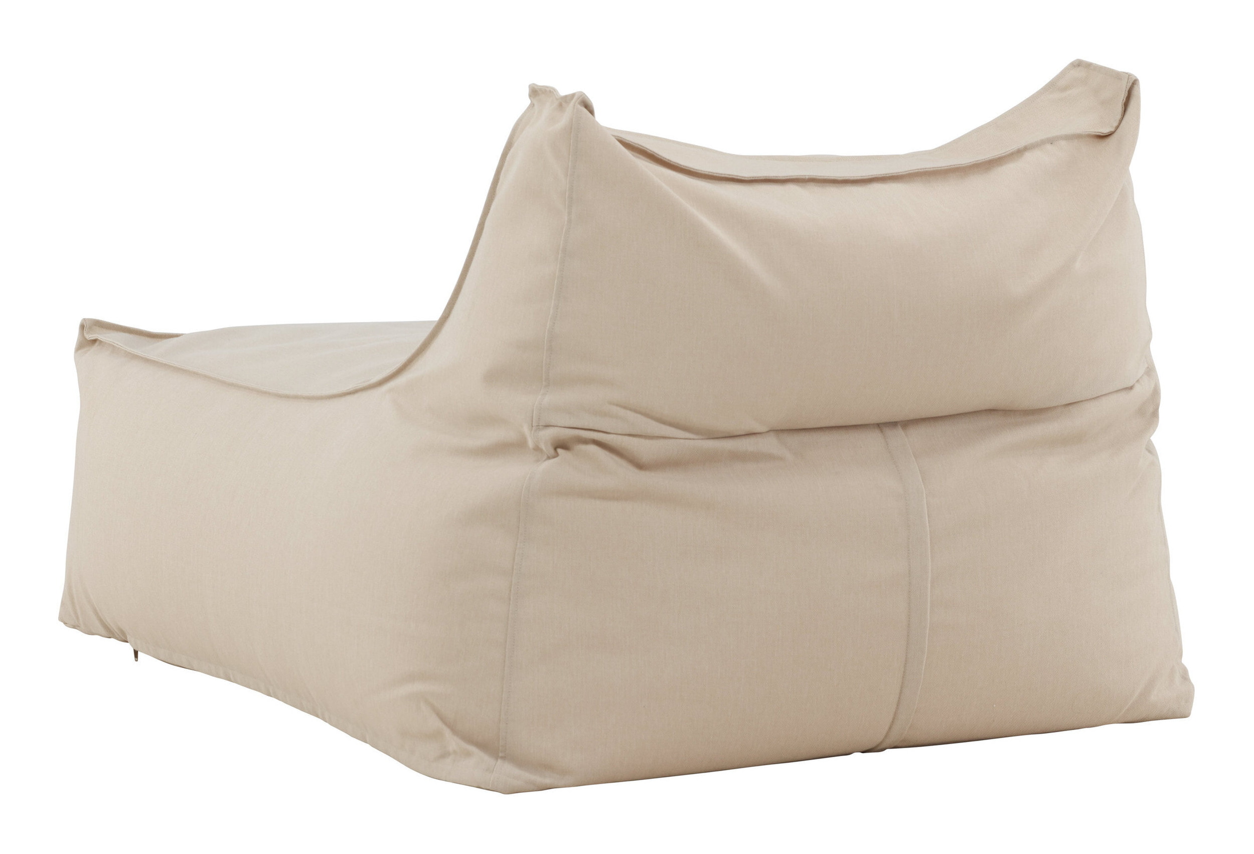 Nohr Outdoor Loungestoel / Zitzak 'Carlson' Olefin, kleur Beige