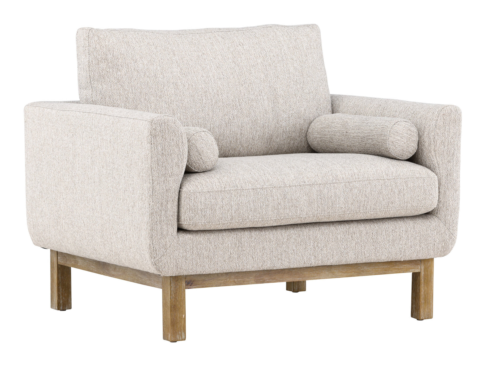 Nohr Fauteuil 'Shanai' Bouclé, kleur Beige