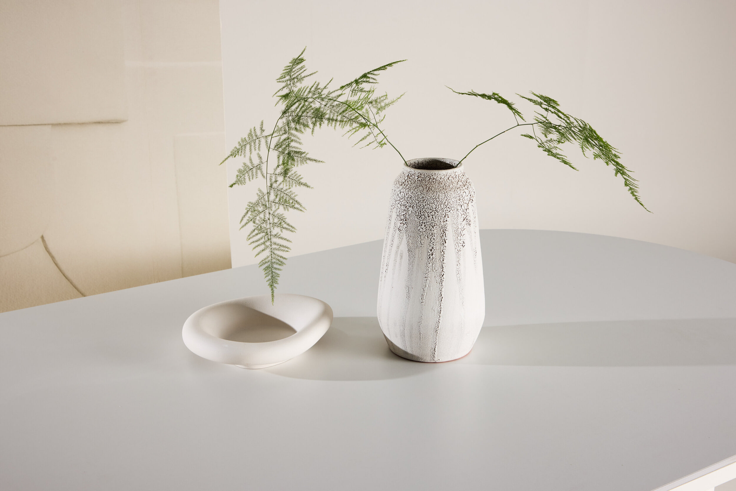 Nohr Ovale Eettafel 'Jossie' MDF 220 x 110cm, kleur Wit