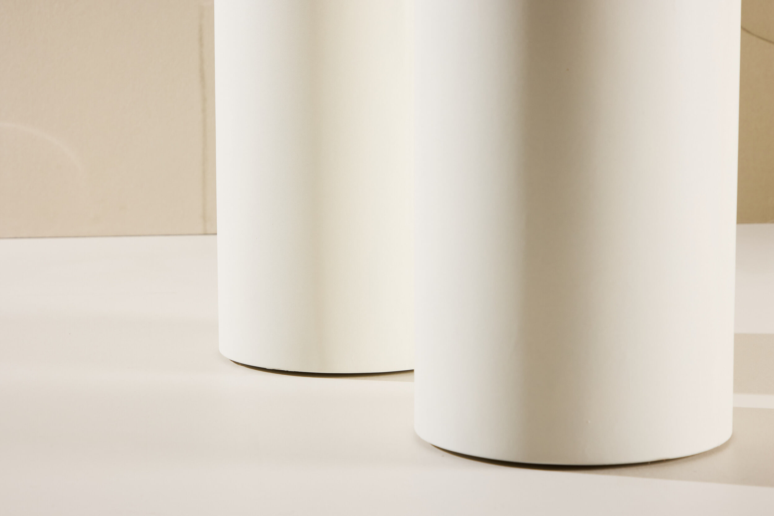 Nohr Ovale Eettafel 'Jossie' MDF 220 x 110cm, kleur Wit