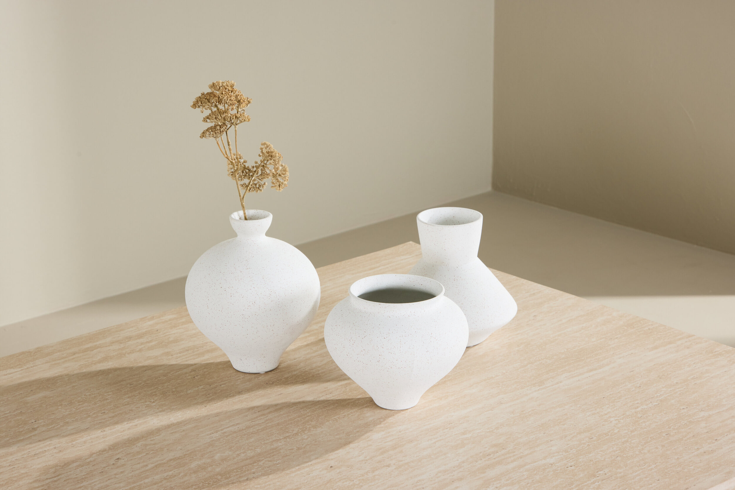 Nohr Salontafel 'Stephanie' Travertinlook, 120 x 100cm