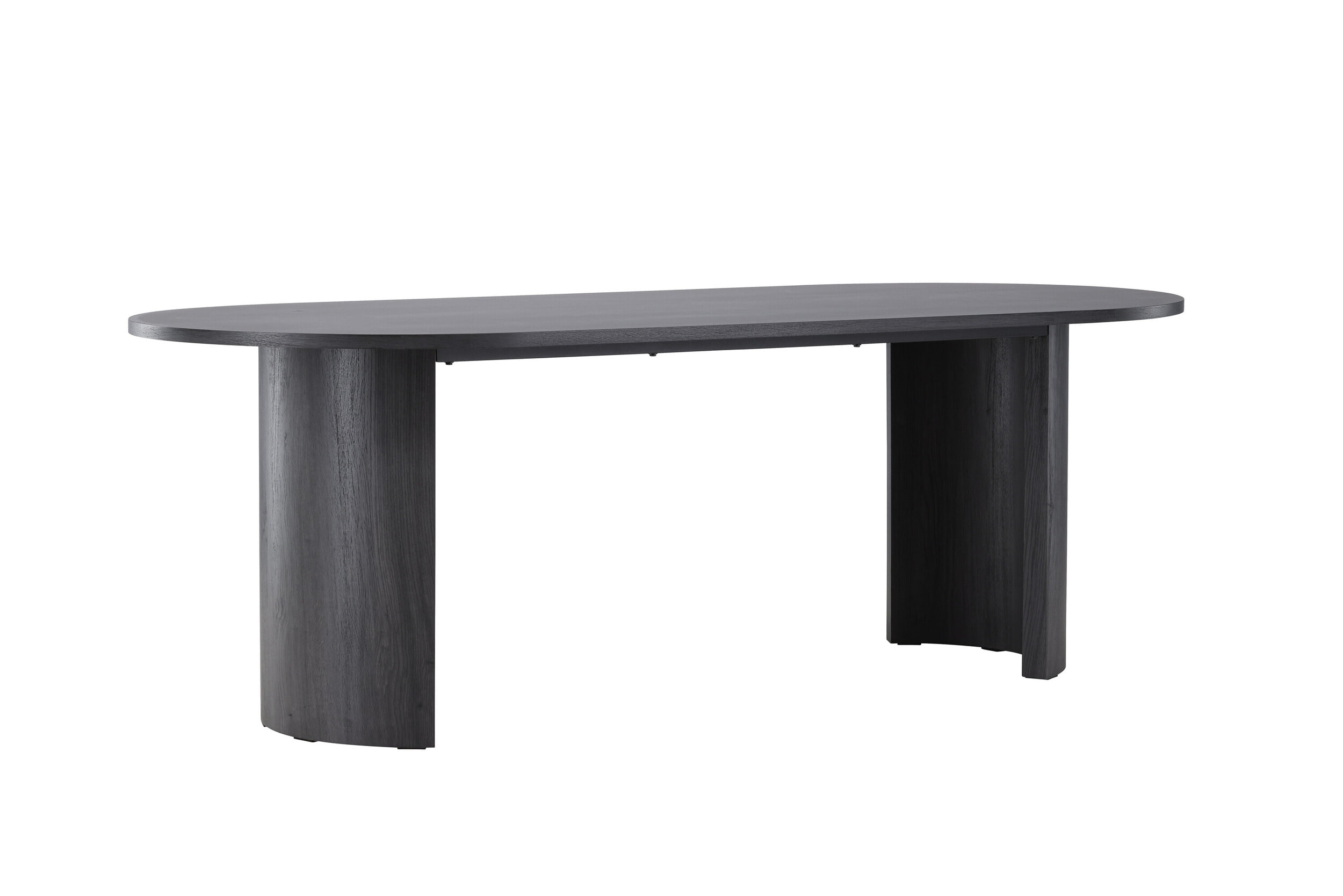 Nohr Ovale Eettafel 'Marysol' 220 x 100cm, kleur Zwart