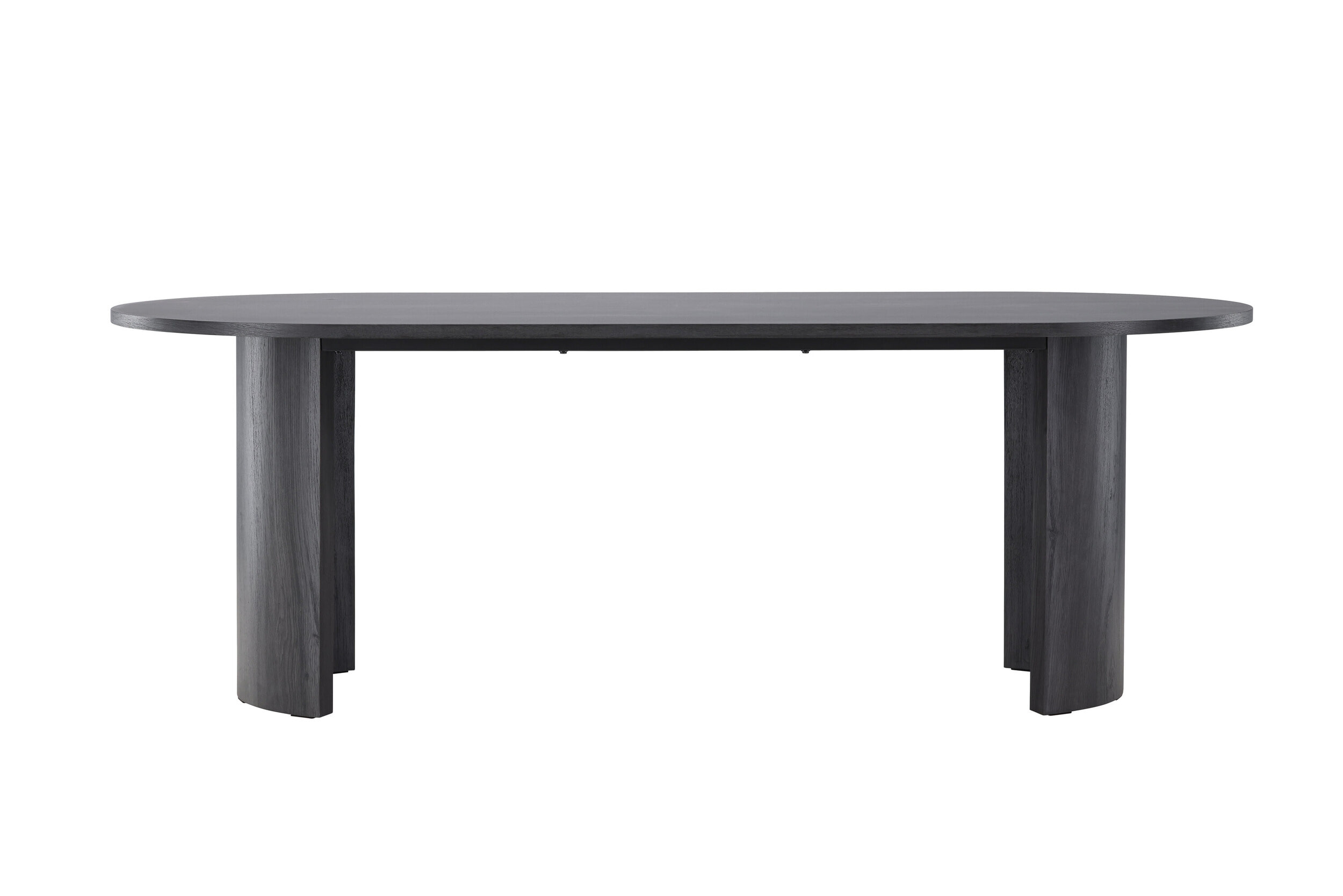 Nohr Ovale Eettafel 'Marysol' 220 x 100cm, kleur Zwart