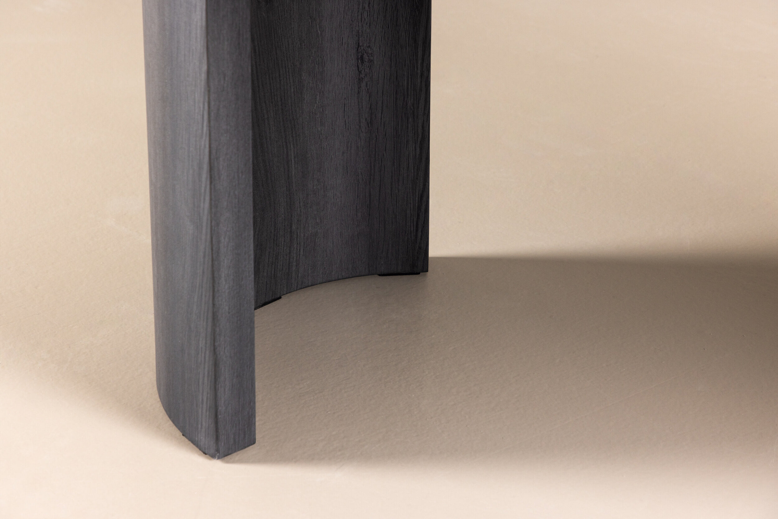 Nohr Ovale Eettafel 'Marysol' 220 x 100cm, kleur Zwart