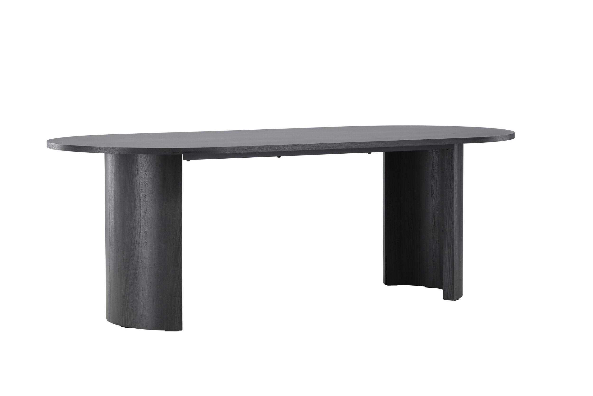 Nohr Ovale Eettafel 'Marysol' 220 x 100cm, kleur Zwart