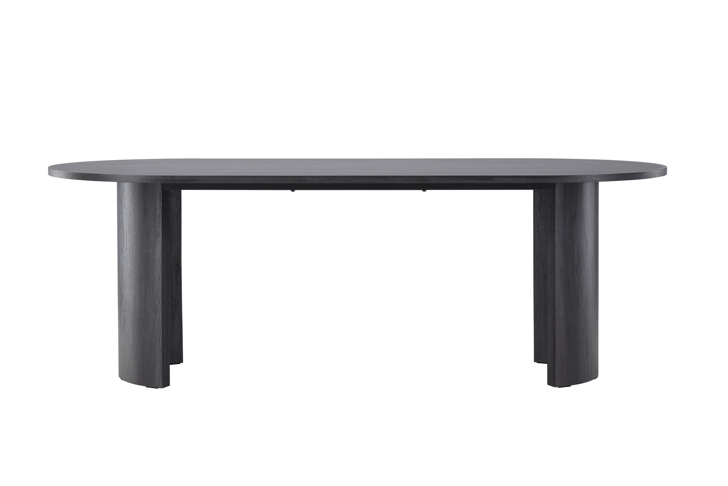 Nohr Ovale Eettafel 'Marysol' 220 x 100cm, kleur Zwart
