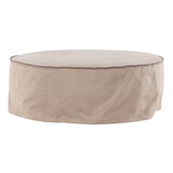 Nohr Poef 'Lehi' Linnen, kleur Bruin