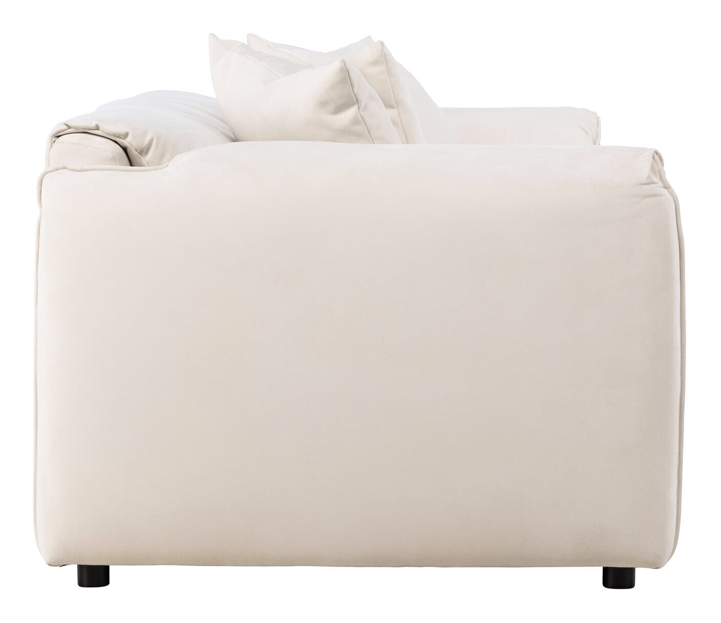 Nohr 3-zits Bank 'Errin' Velvet, kleur Beige