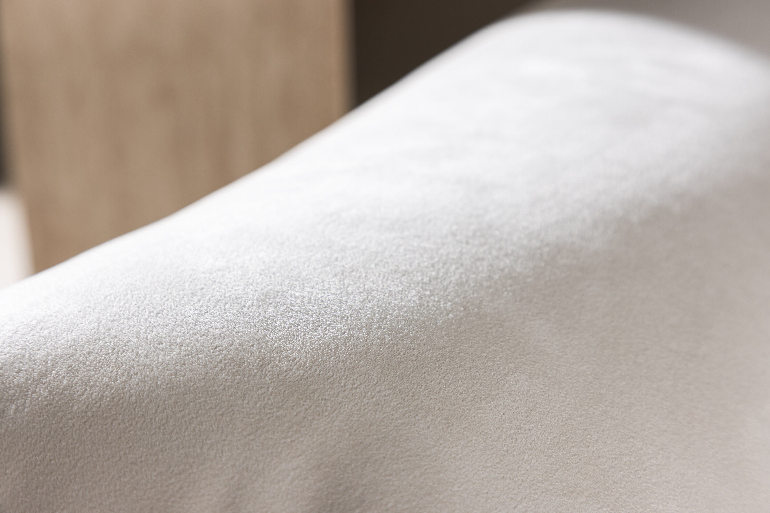 Nohr 3-zits Bank 'Errin' Velvet, kleur Beige