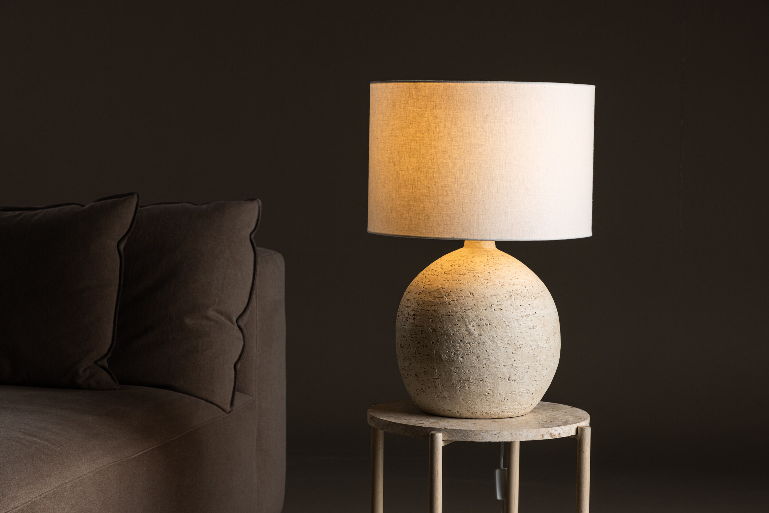 Nohr Tafellamp 'Karlos' Terracotta, 60cm