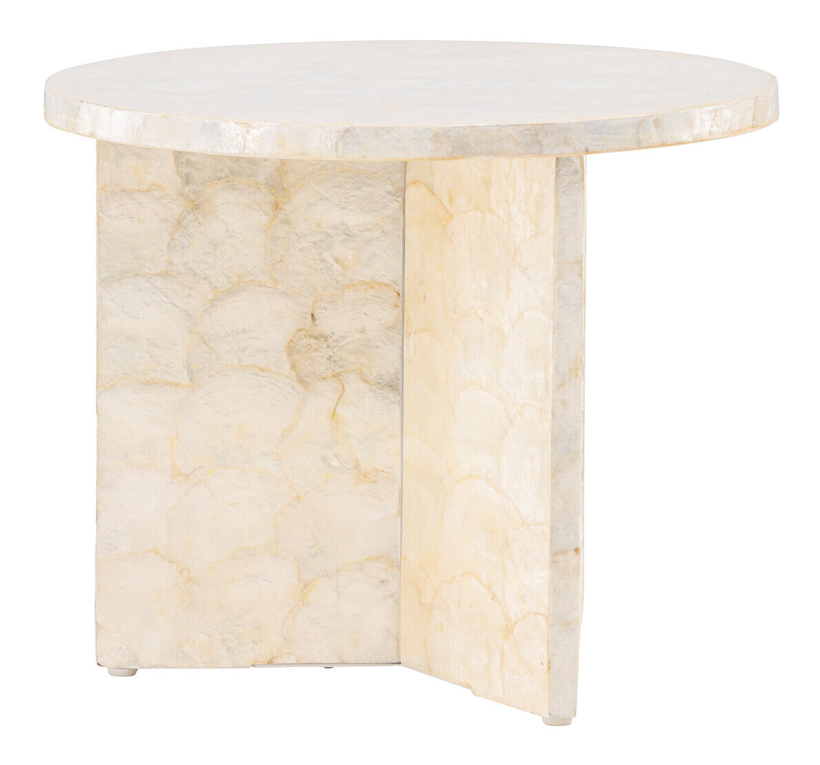 Nohr Ronde Salontafel 'Allyssa' Capiz, 40cm
