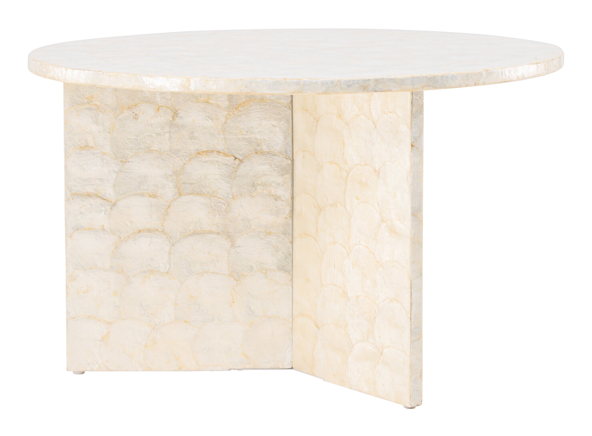 Nohr Ronde Salontafel 'Allyssa' Capiz, 70cm