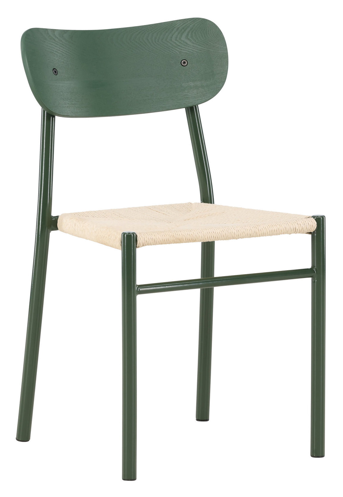 Nohr Eetkamerstoel 'Lakeithia' Rattan, kleur Naturel/Groen