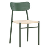 Nohr Eetkamerstoel 'Lakeithia' Rattan, kleur Naturel/Groen