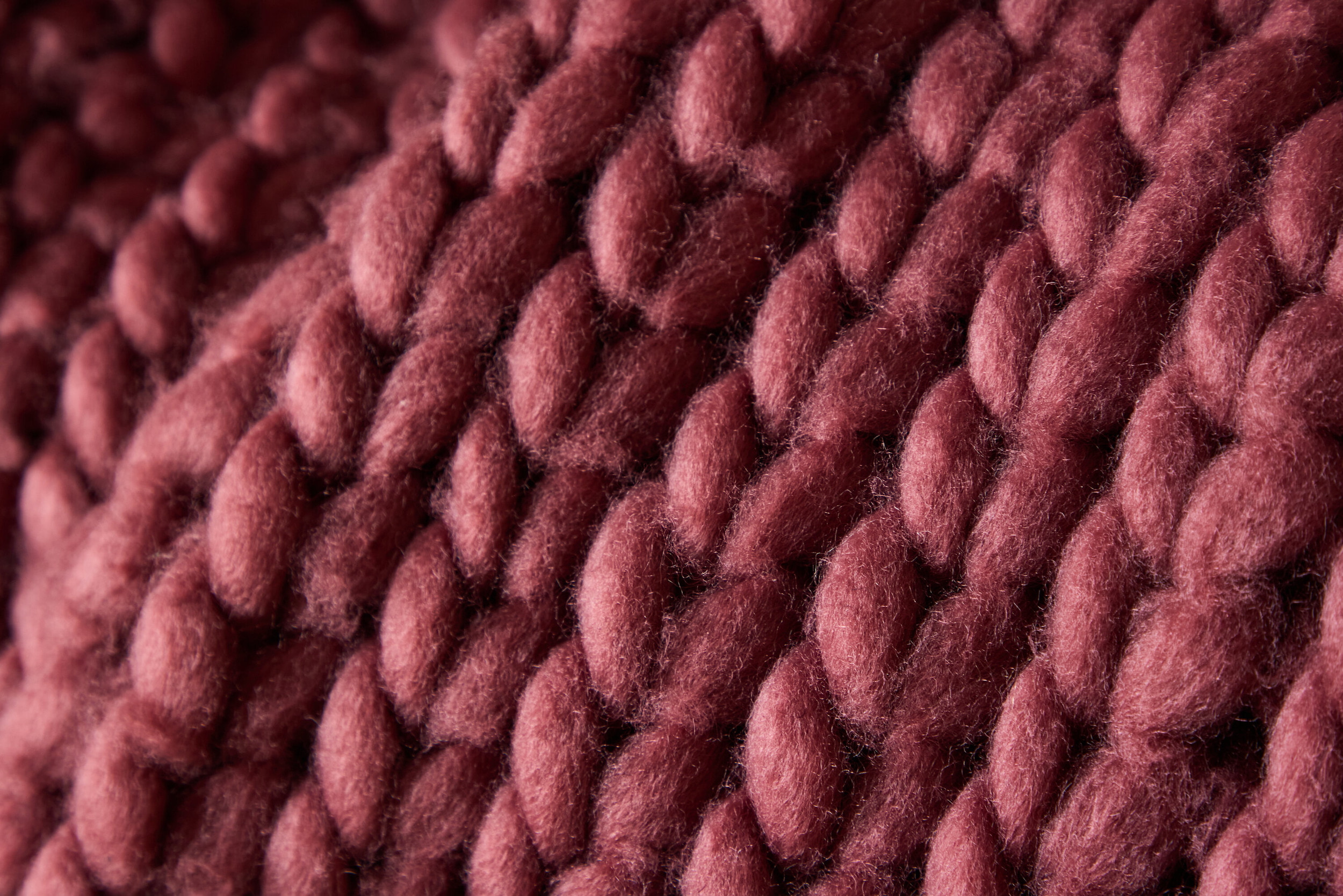 Nohr Plaid 'Alvis' 170 x 130cm, kleur Burgundy