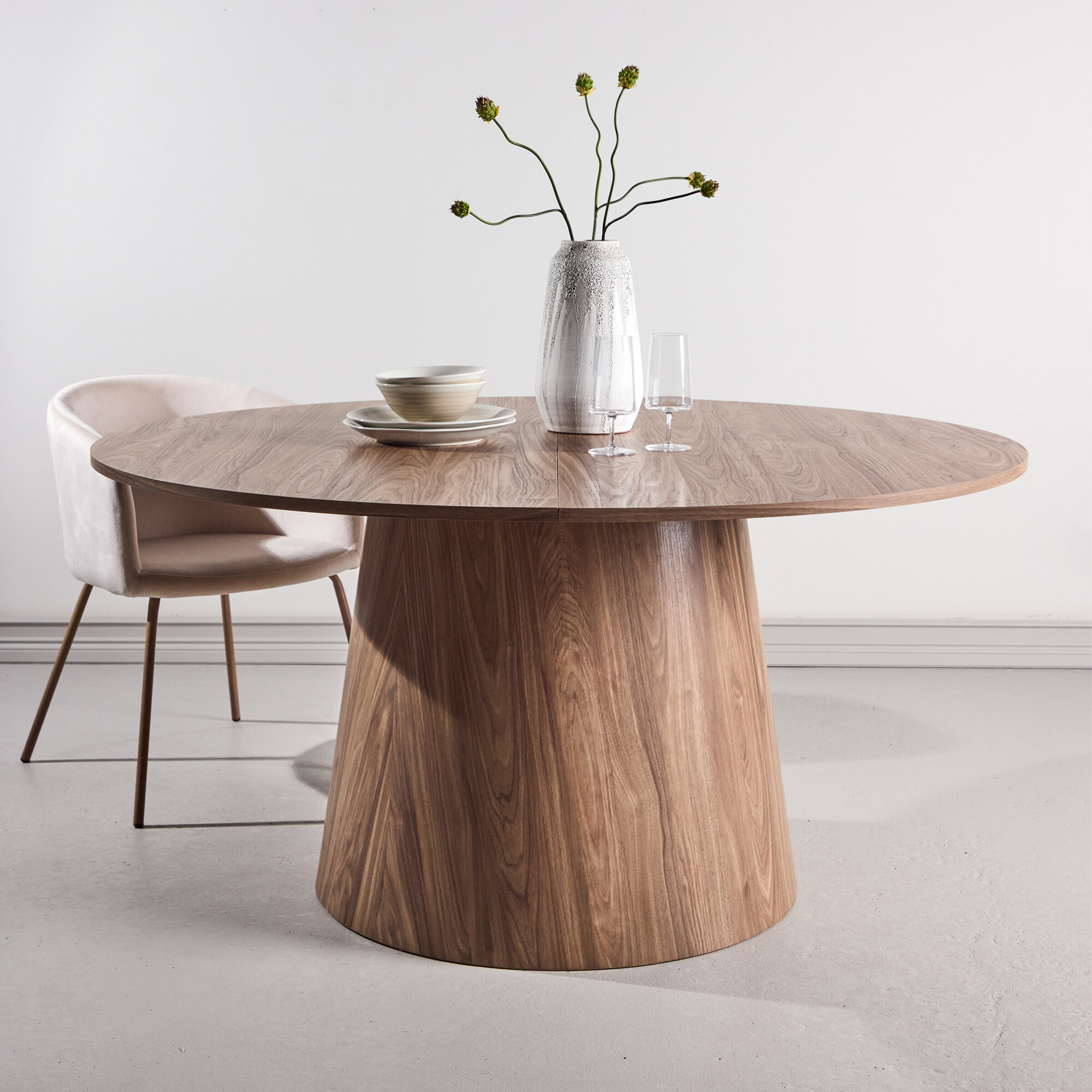 Nohr Ronde Eettafel Mikeisha 150cm - Naturel