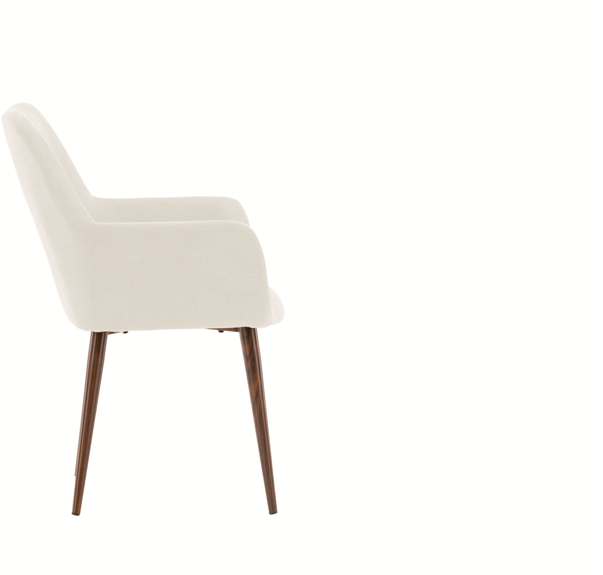 Nohr Eetkamerstoel 'Shonna' Linnenlook, kleur Beige