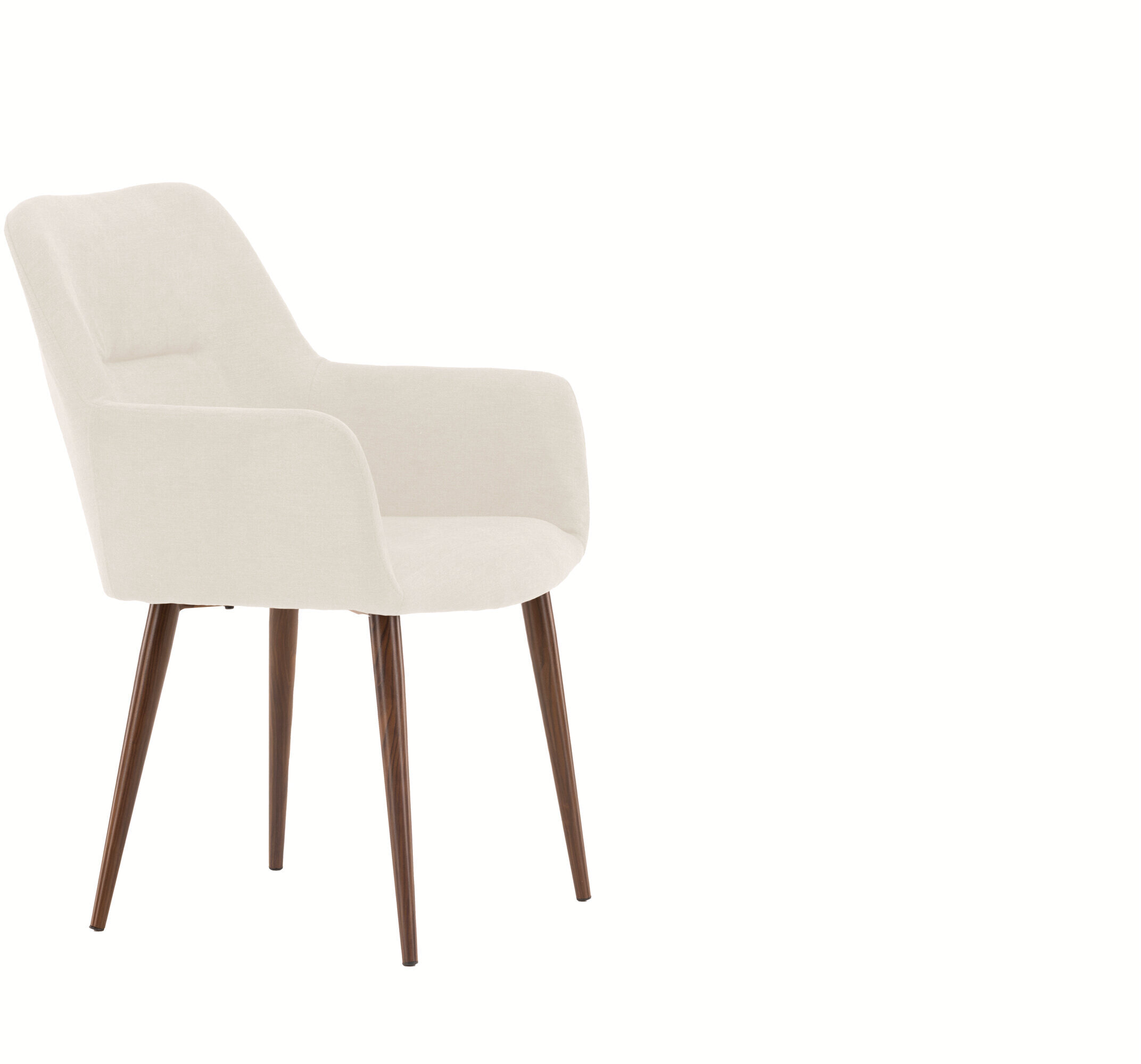 Nohr Eetkamerstoel 'Shonna' Linnenlook, kleur Beige