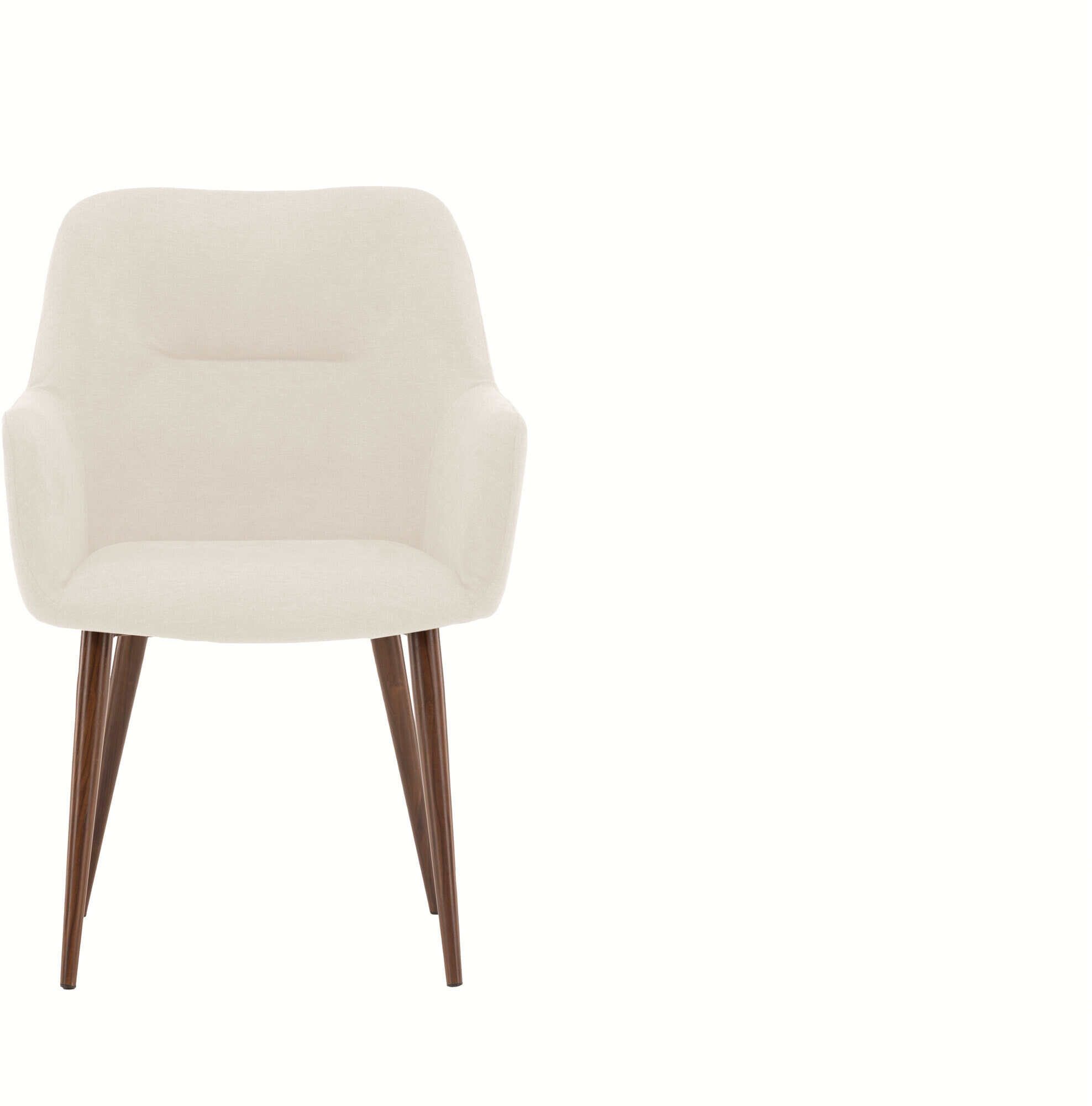 Nohr Eetkamerstoel 'Shonna' Linnenlook, kleur Beige