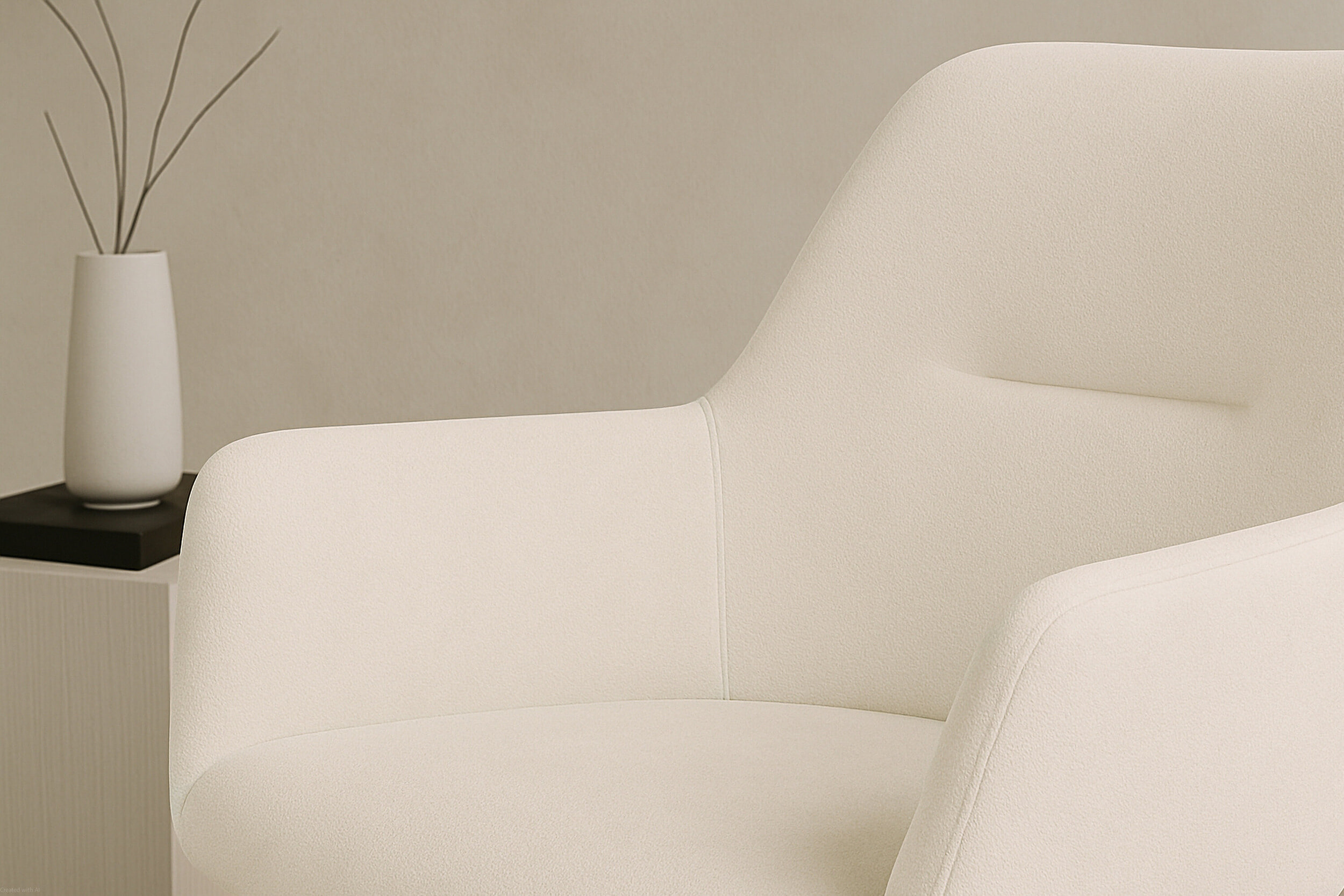 Nohr Eetkamerstoel 'Shonna' Linnenlook, kleur Beige