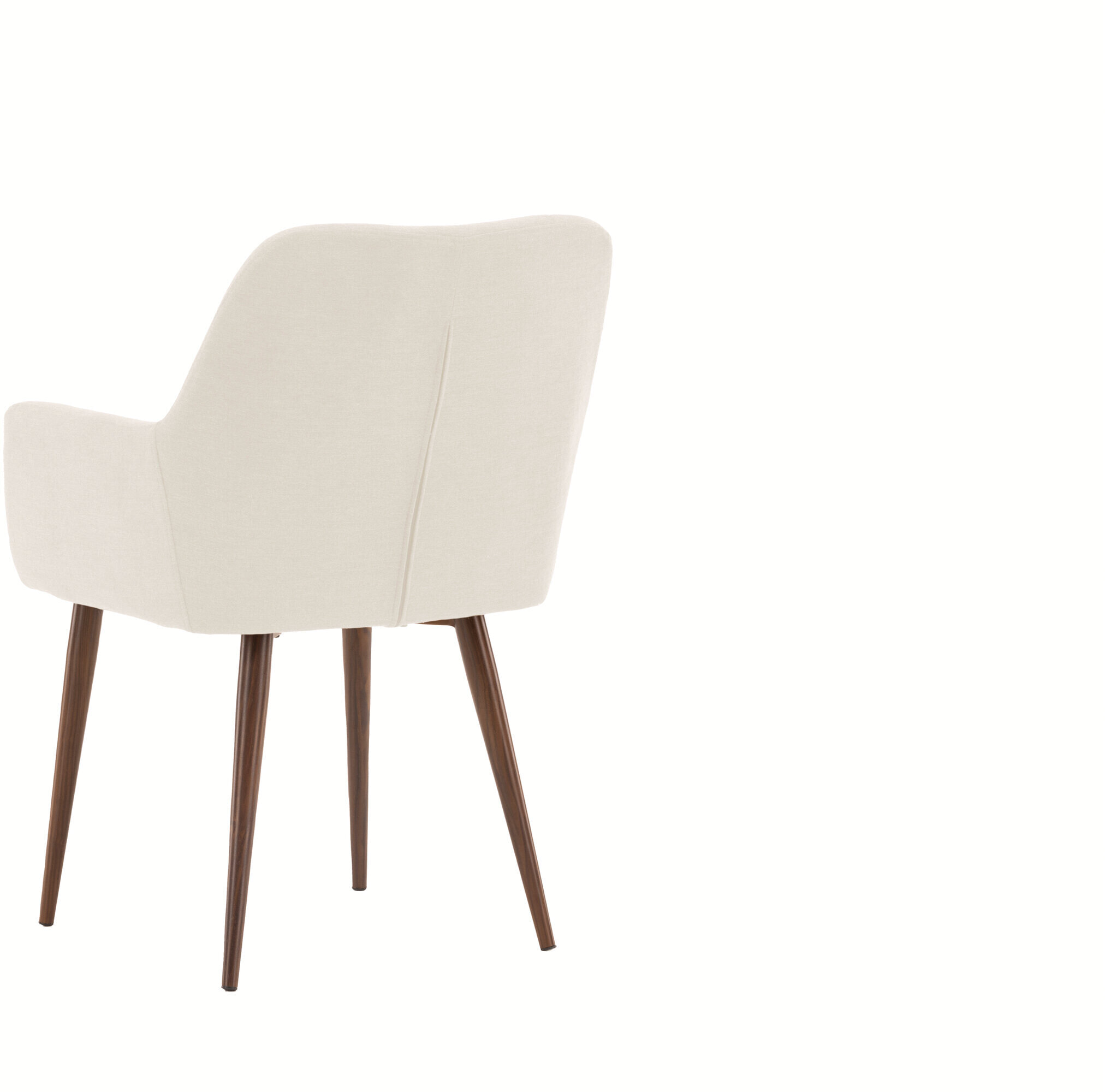 Nohr Eetkamerstoel 'Shonna' Linnenlook, kleur Beige