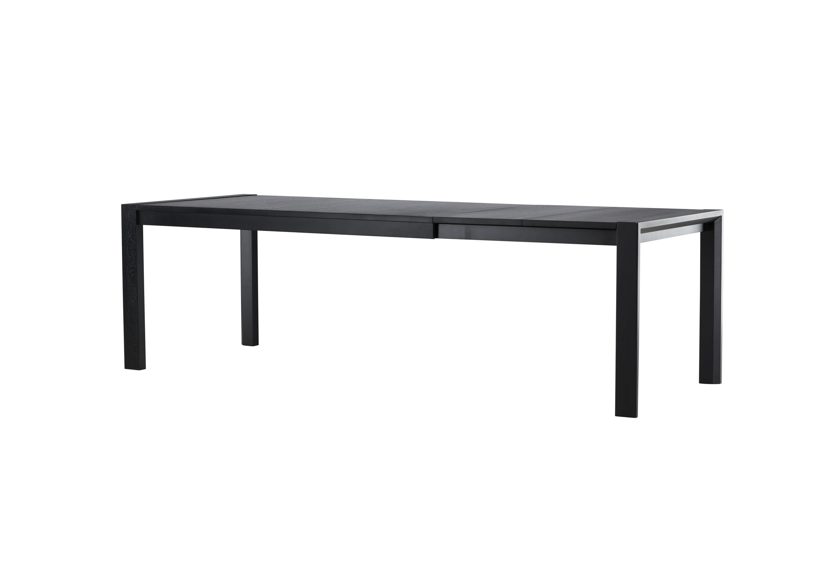 Nohr Uitschuifbare Eettafel 'Cederick' Eikenhout, 170/210/250 x 95cm, kleur Zwart