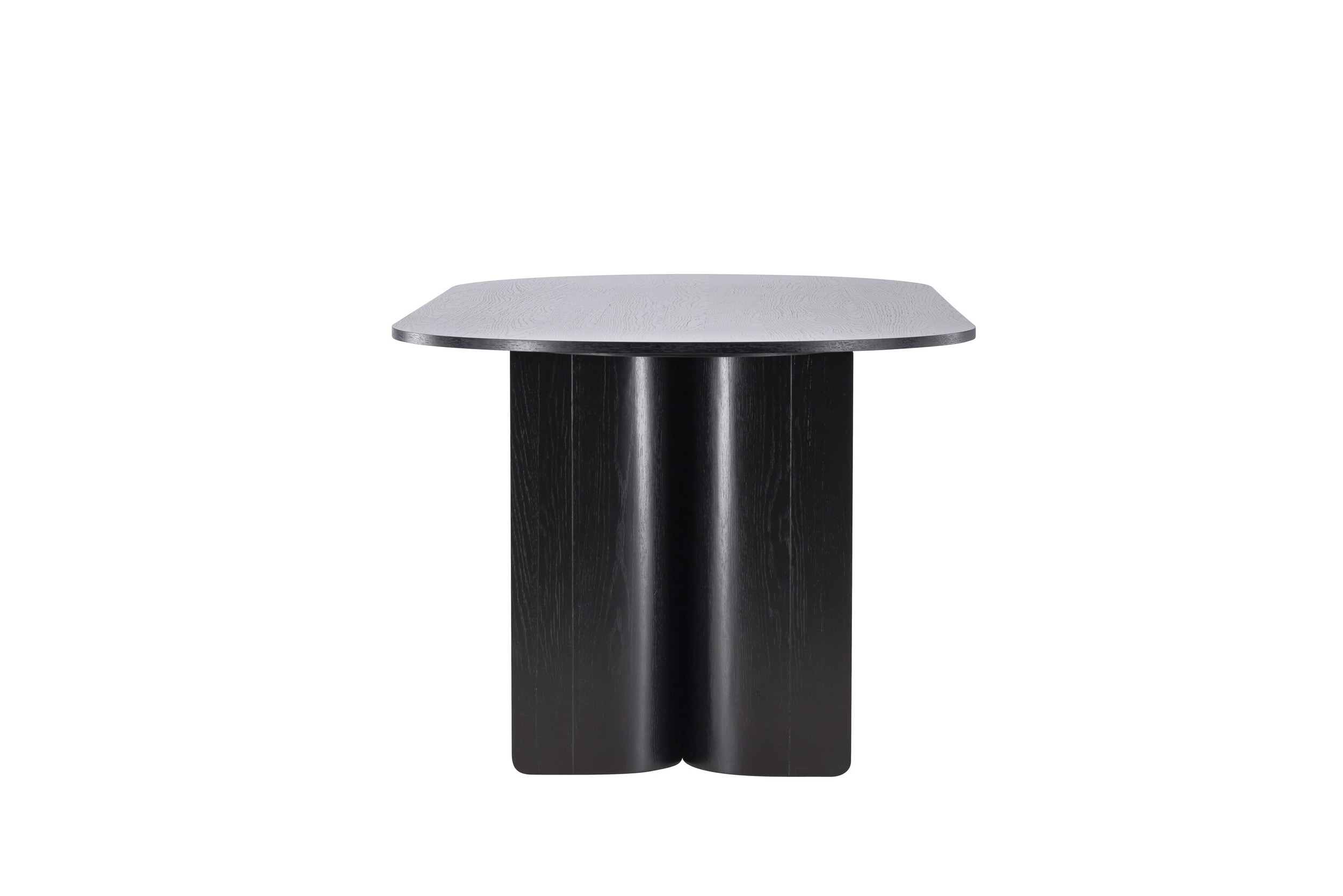 Nohr Ovale Eettafel 'Jadira' 220 x 100cm, kleur Zwart