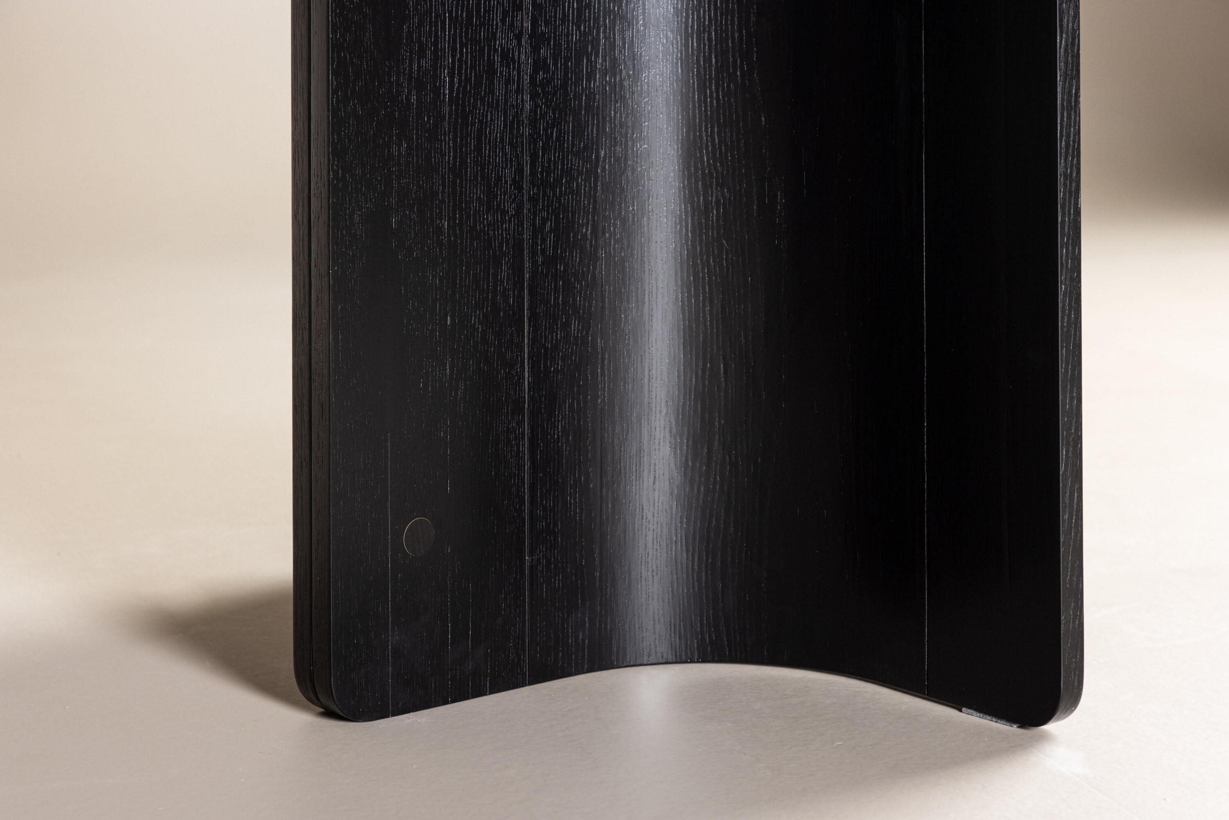Nohr Ovale Eettafel 'Jadira' 220 x 100cm, kleur Zwart