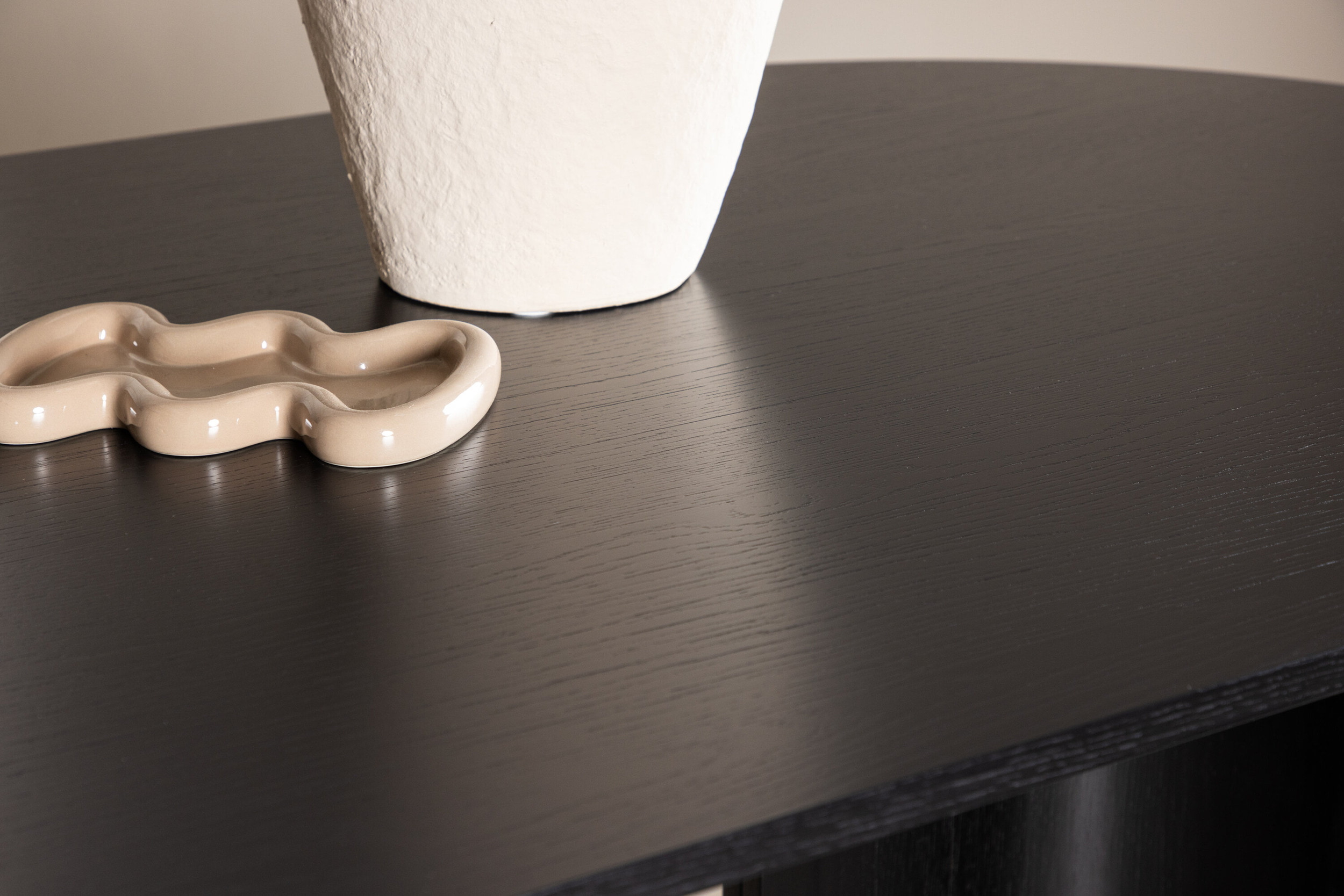 Nohr Ovale Eettafel 'Jadira' 220 x 100cm, kleur Zwart