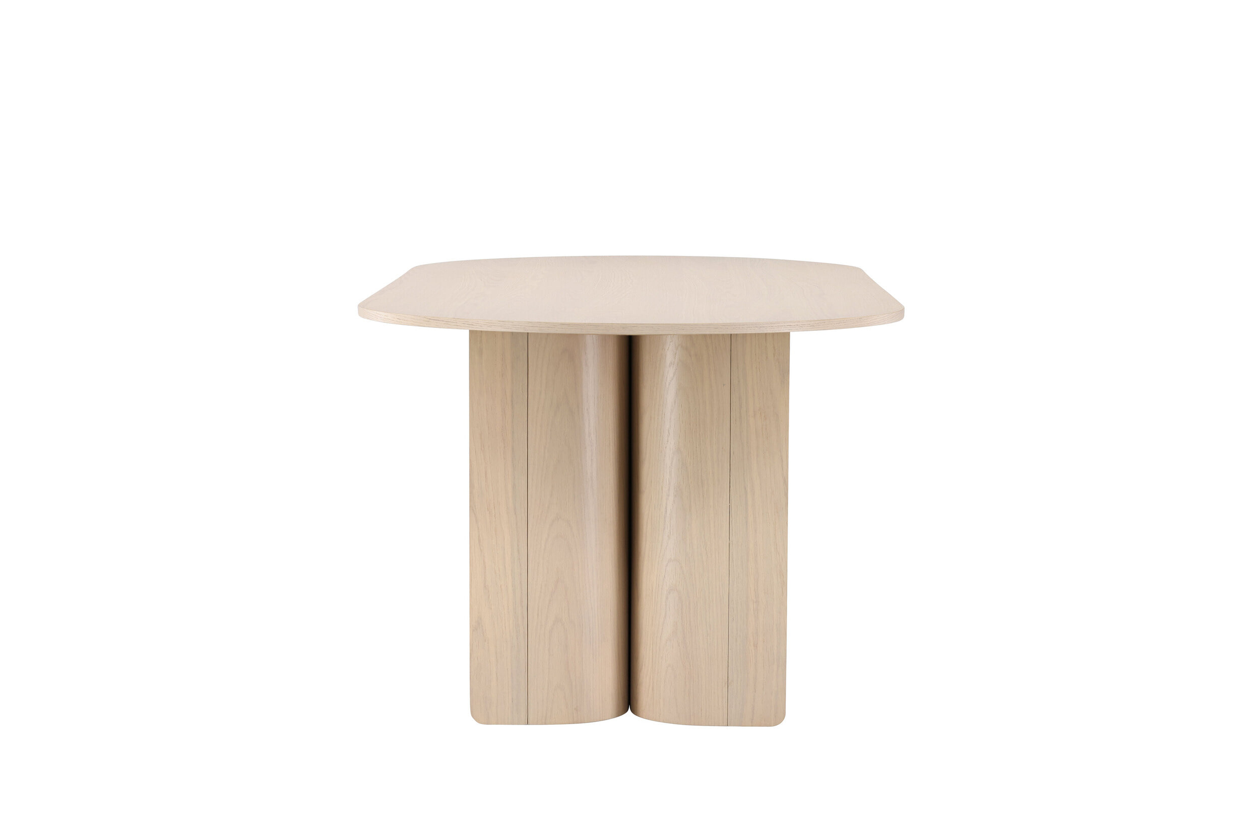 Nohr Ovale Eettafel 'Jadira' 220 x 100cm, kleur Whitewash