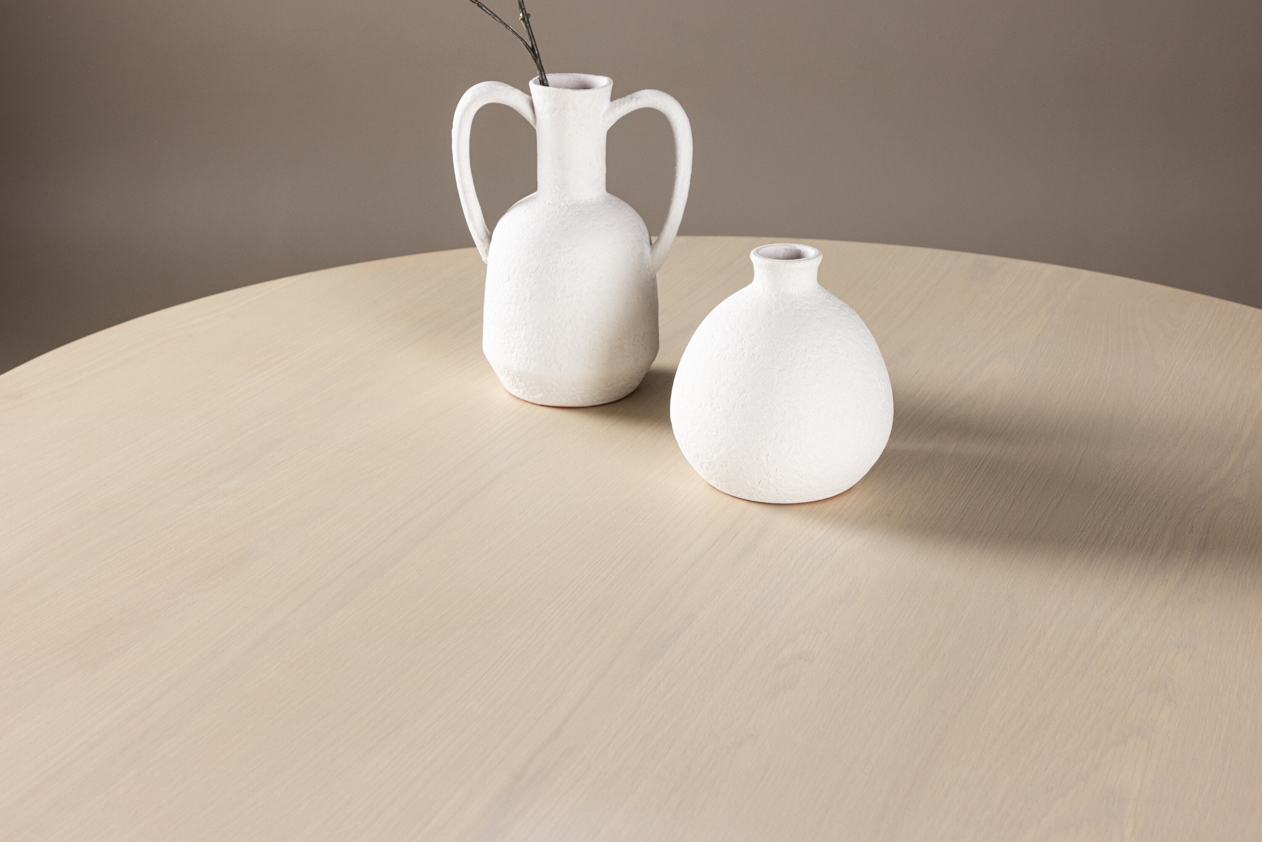 Nohr Ronde Eettafel 'Jadira' 120cm, kleur Whitewash
