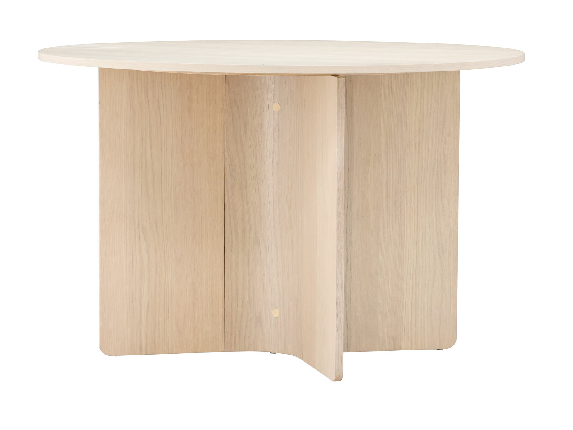 Nohr Ronde Eettafel 'Jadira' 120cm, kleur Whitewash