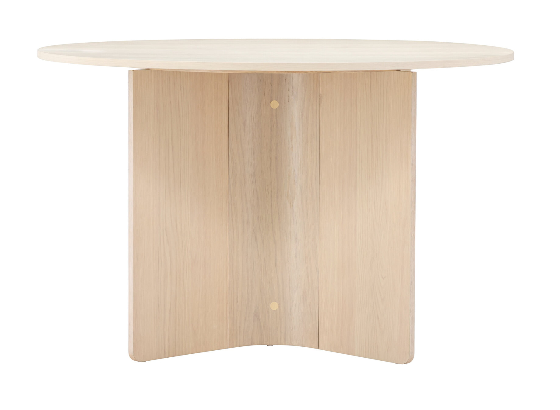 Nohr Ronde Eettafel 'Jadira' 120cm, kleur Whitewash
