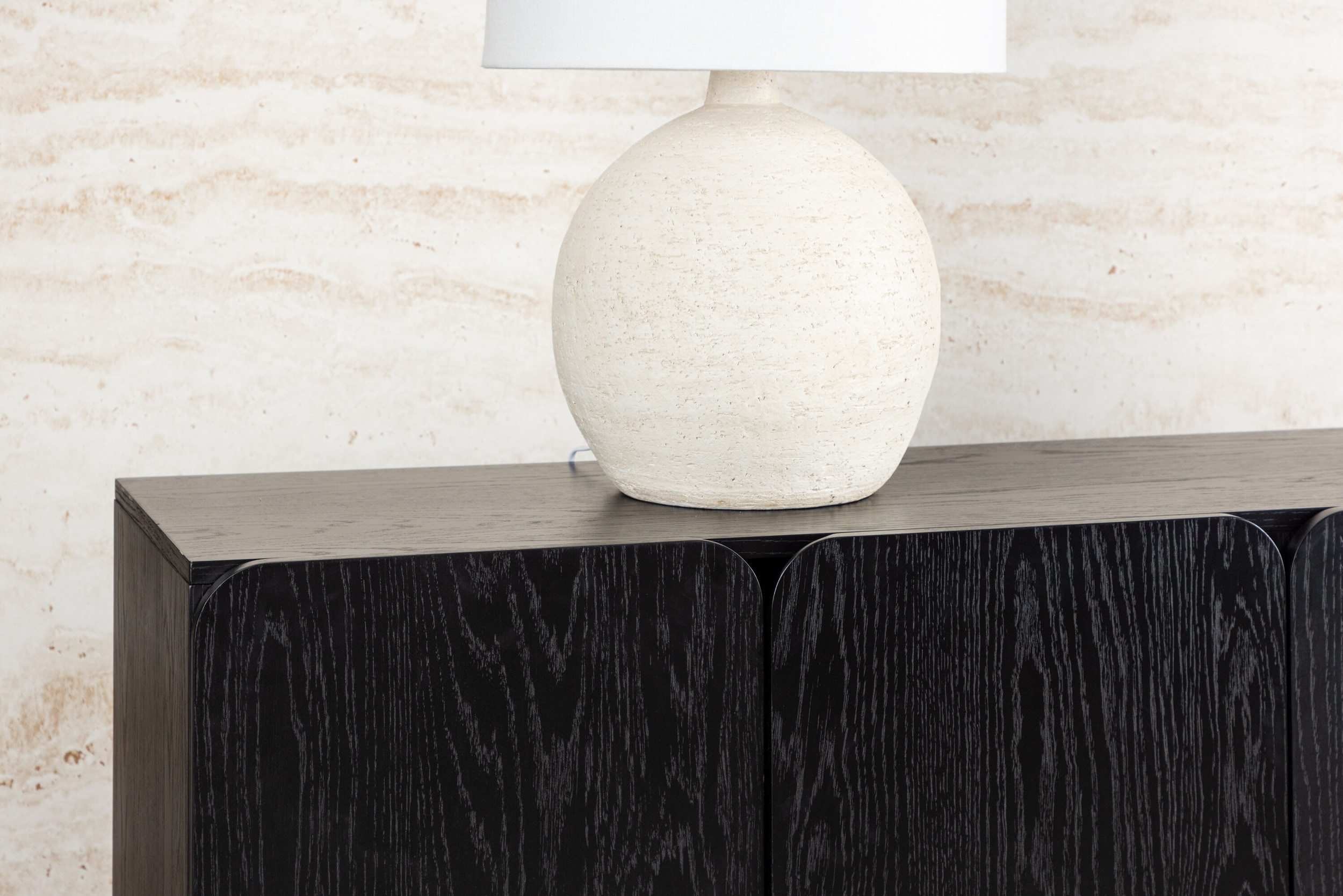 Nohr Dressoir 'Jadira' 160cm, kleur Zwart