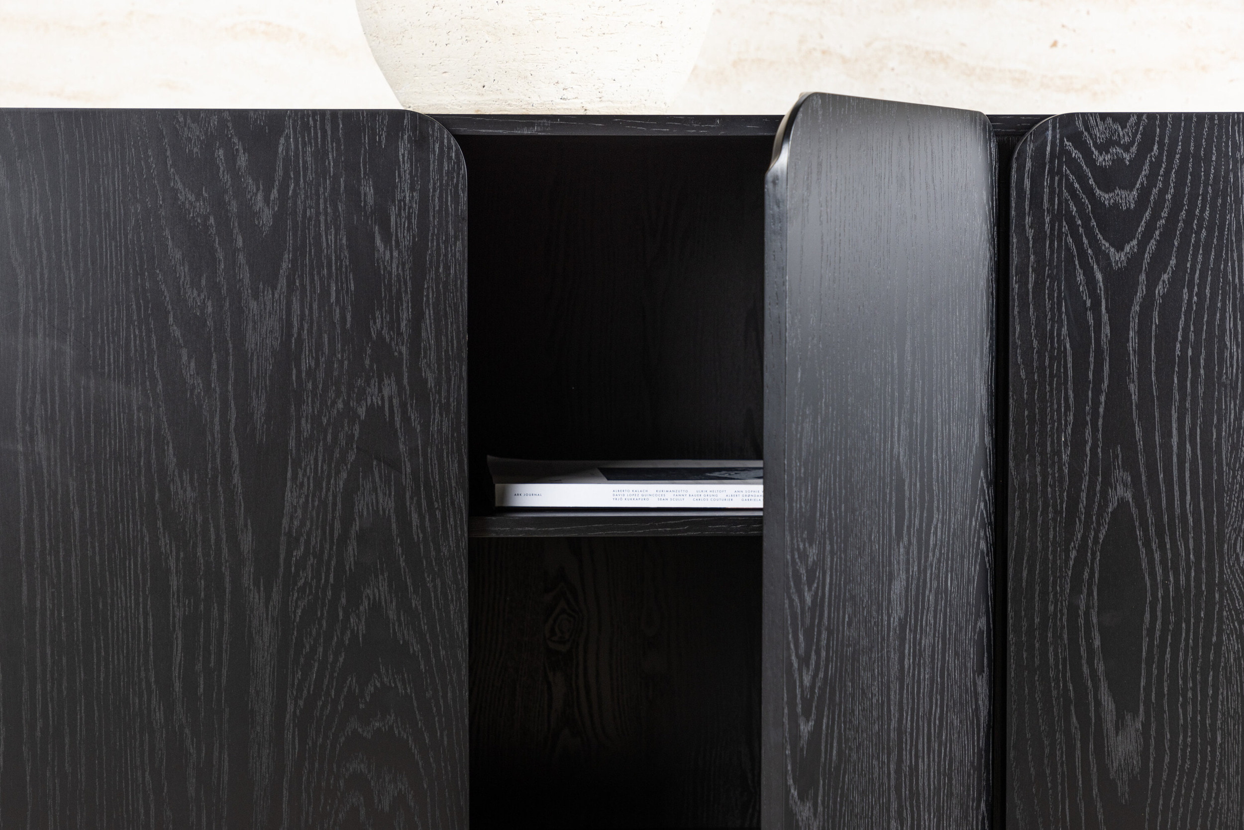 Nohr Dressoir 'Jadira' 160cm, kleur Zwart