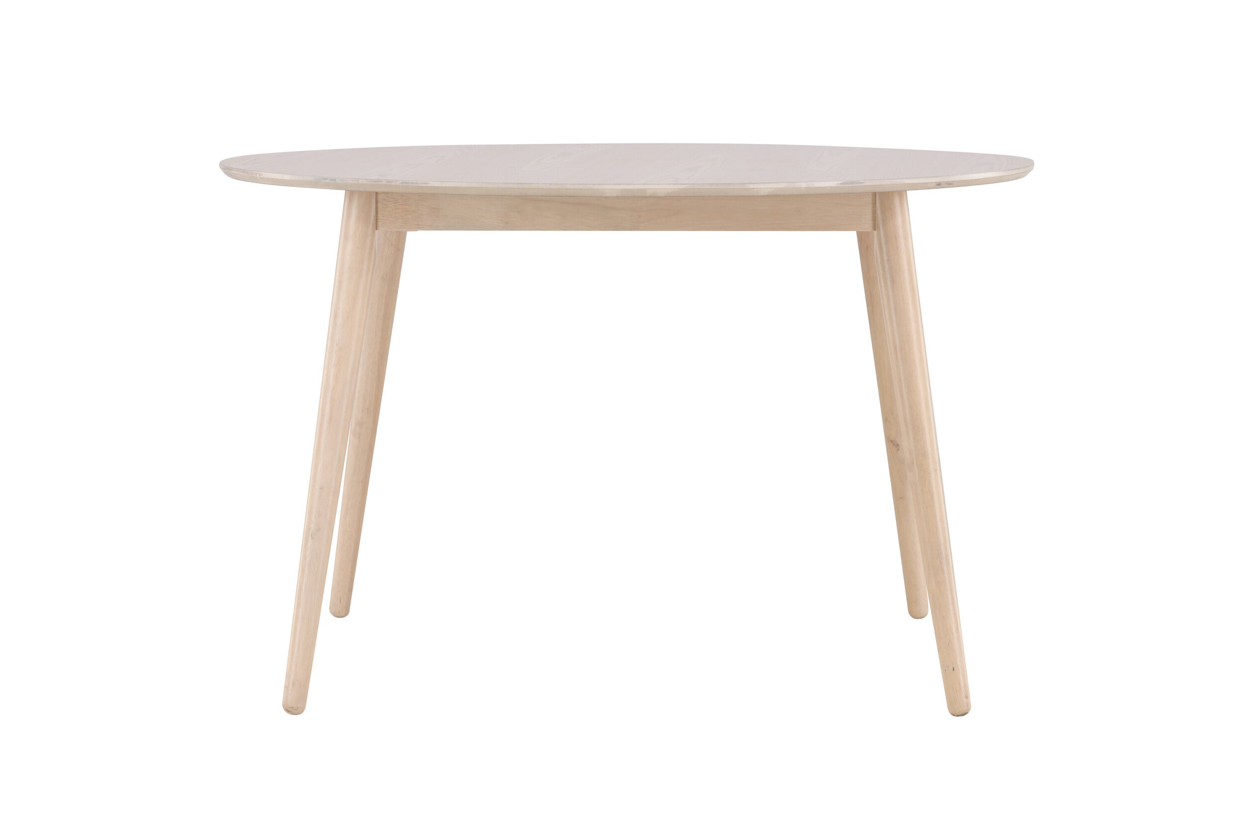 Nohr Ronde Eettafel 'Neomi' Rubberhout, 120cm, kleur Whitewash