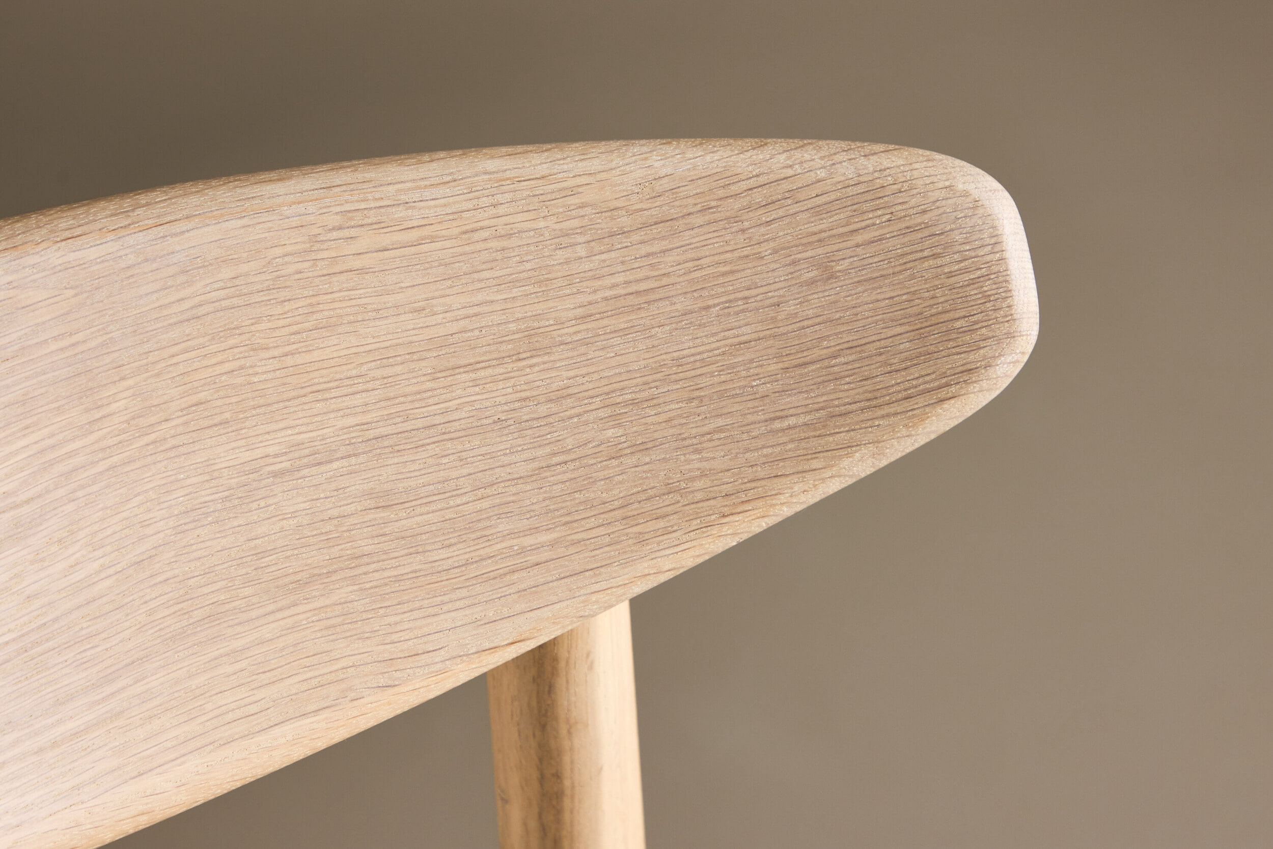 Nohr Eetkamerstoel 'Keneta' Eiken, kleur Beige/Whitewash