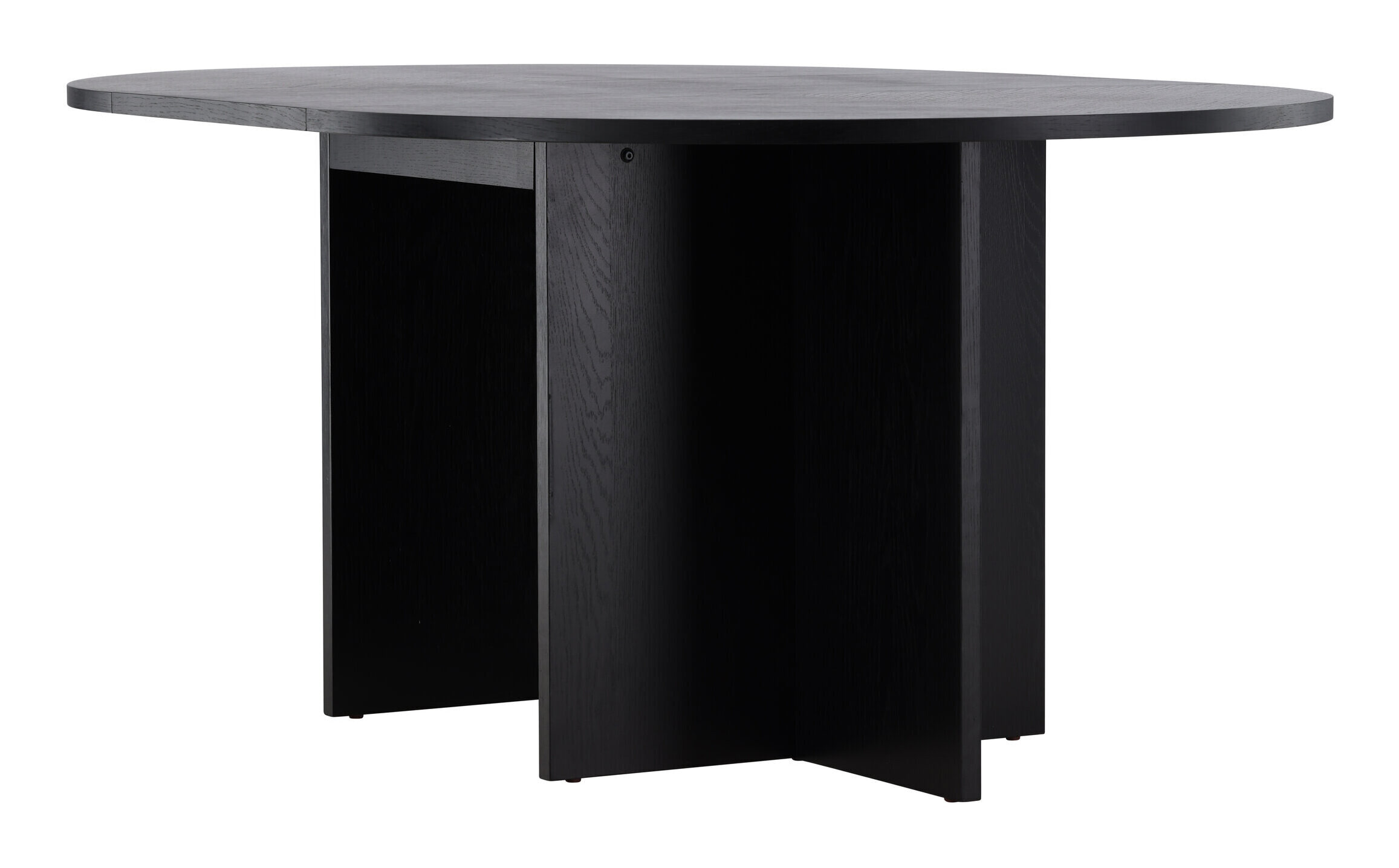 Nohr Uitschuifbare Ronde Eettafel 'Shuree' 120/170 x 120cm, kleur Zwart
