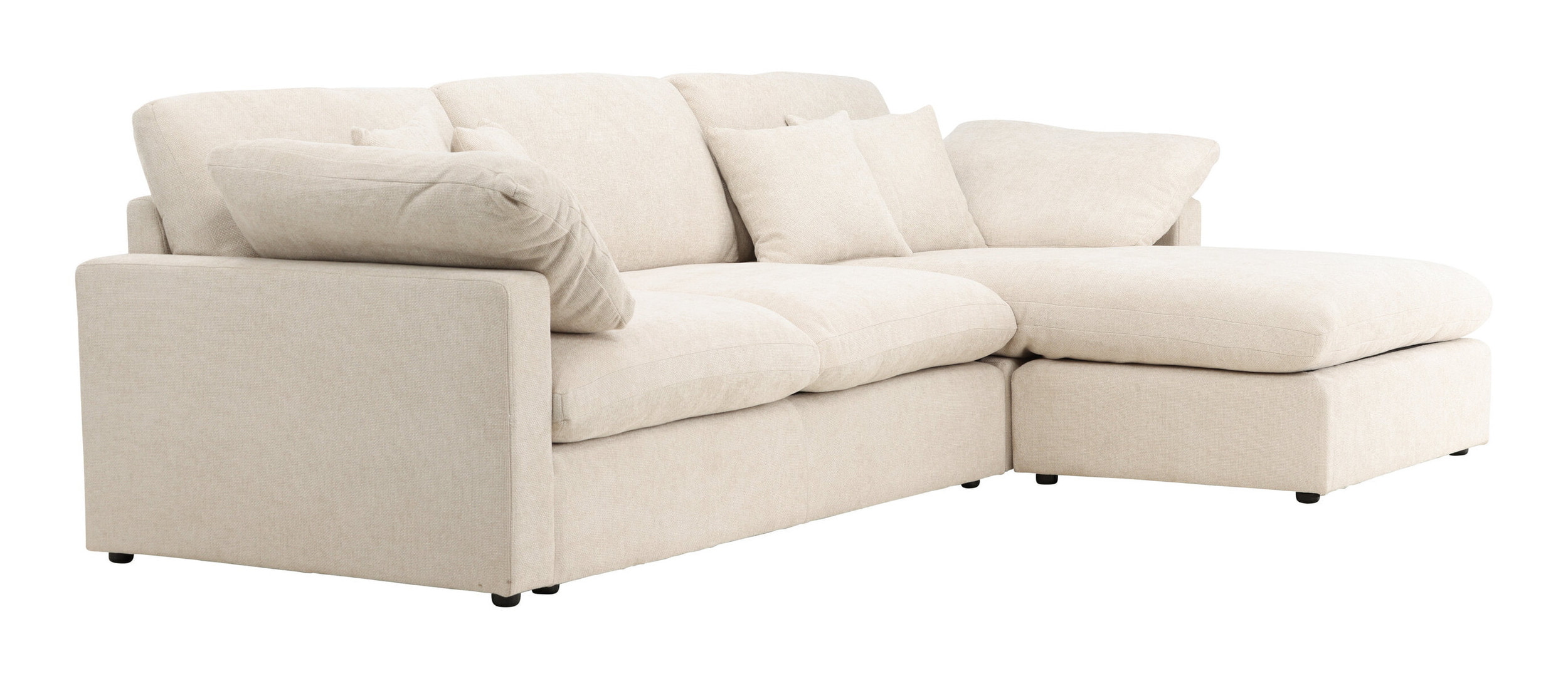 Nohr Loungebank 'Courteney' 297cm, kleur Beige