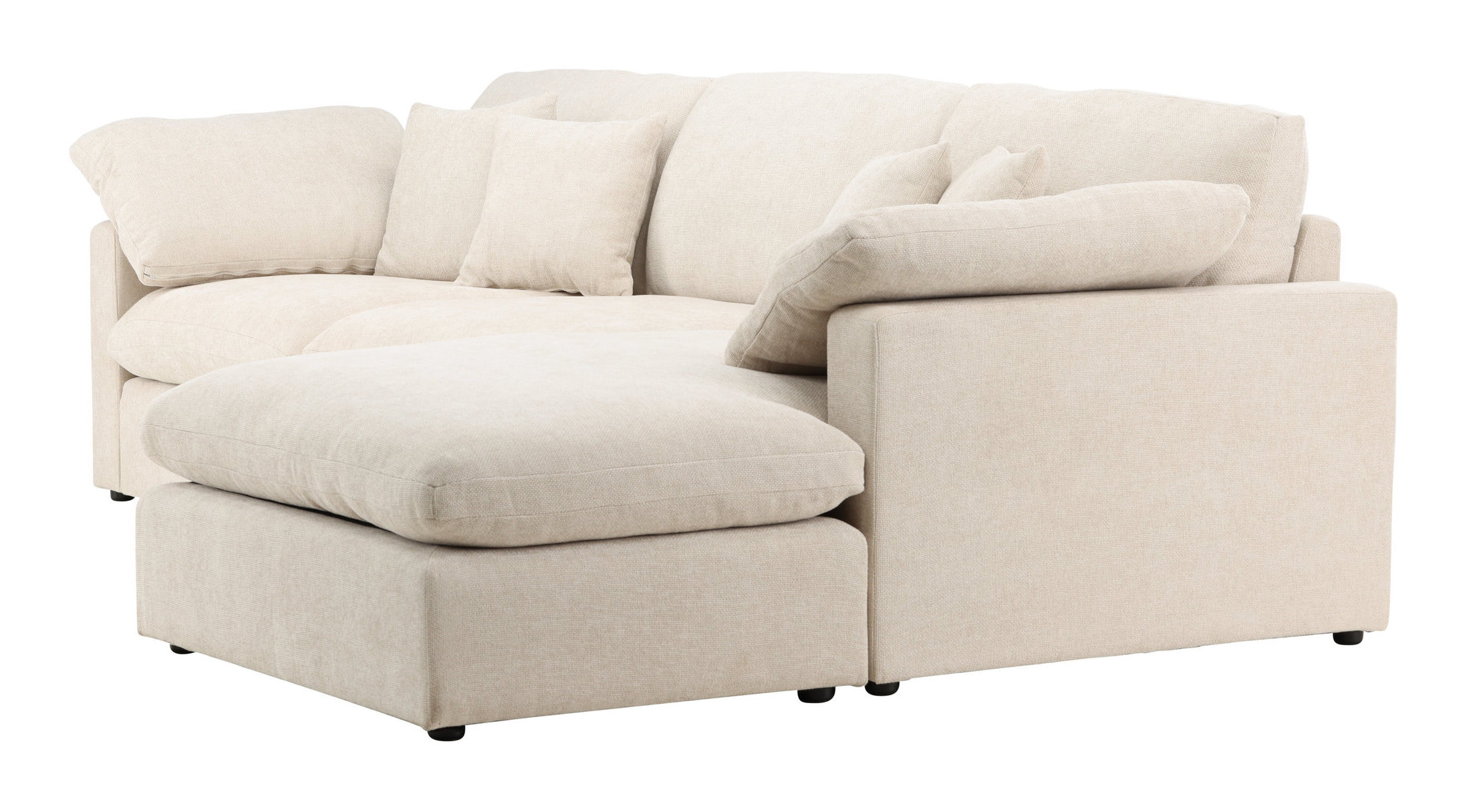 Nohr Loungebank 'Courteney' 297cm, kleur Beige