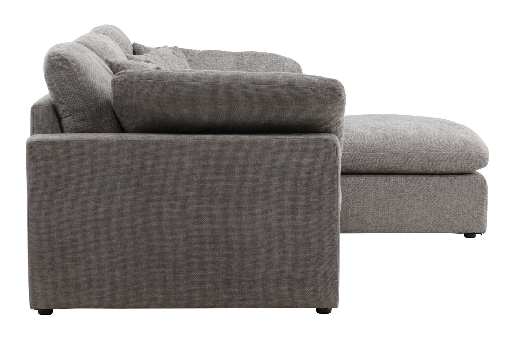 Nohr Loungebank 'Courteney' 297cm, kleur Donkergrijs