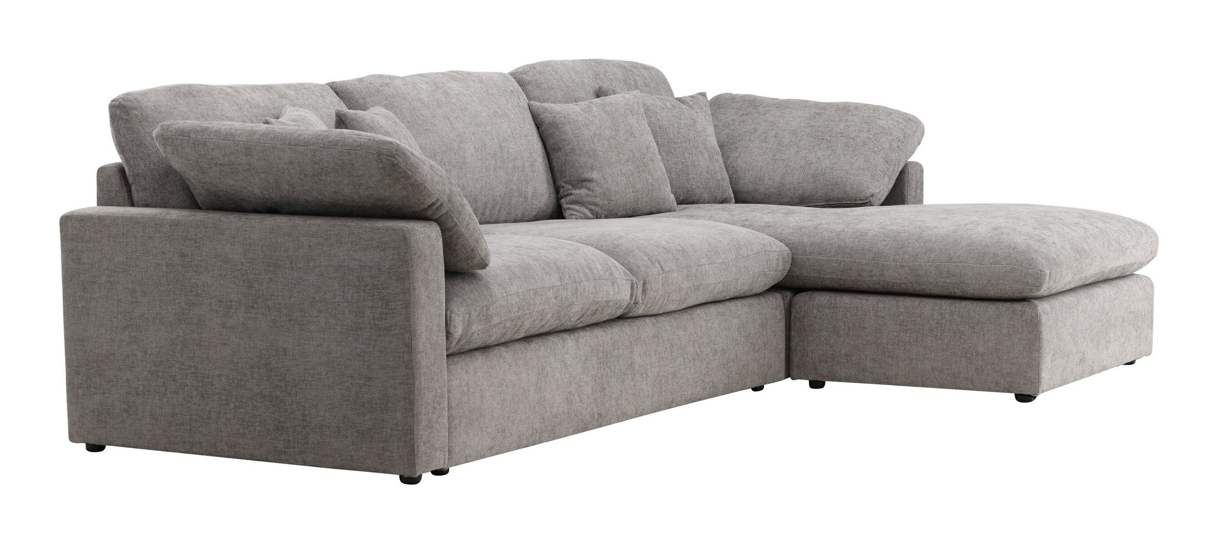Nohr Loungebank 'Courteney' 297cm, kleur Donkergrijs